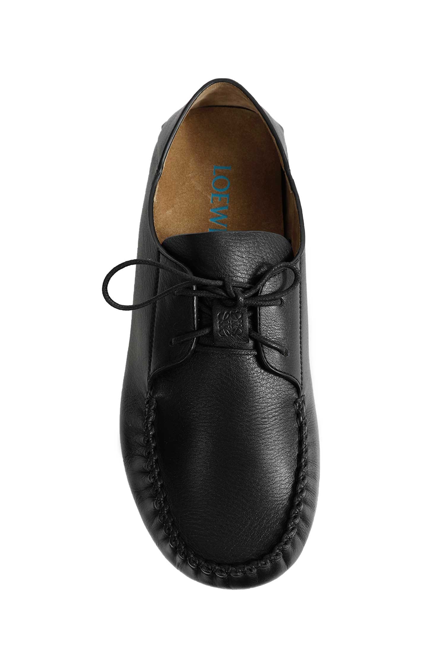 Loewe Soft Calfskin Rambla Boat Shoes