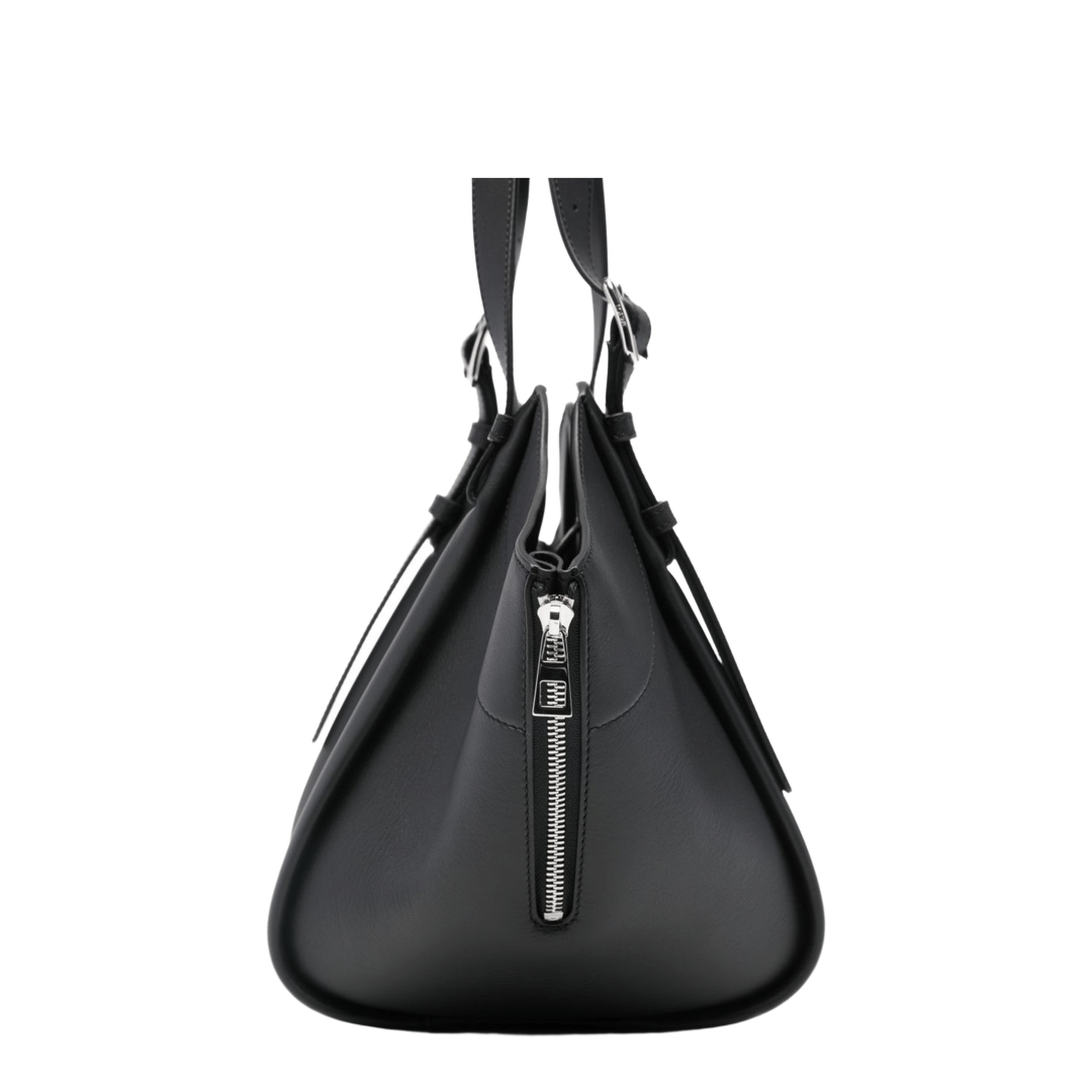 Loewe Hammock Flip Calfskin Shoulder Bags - Black