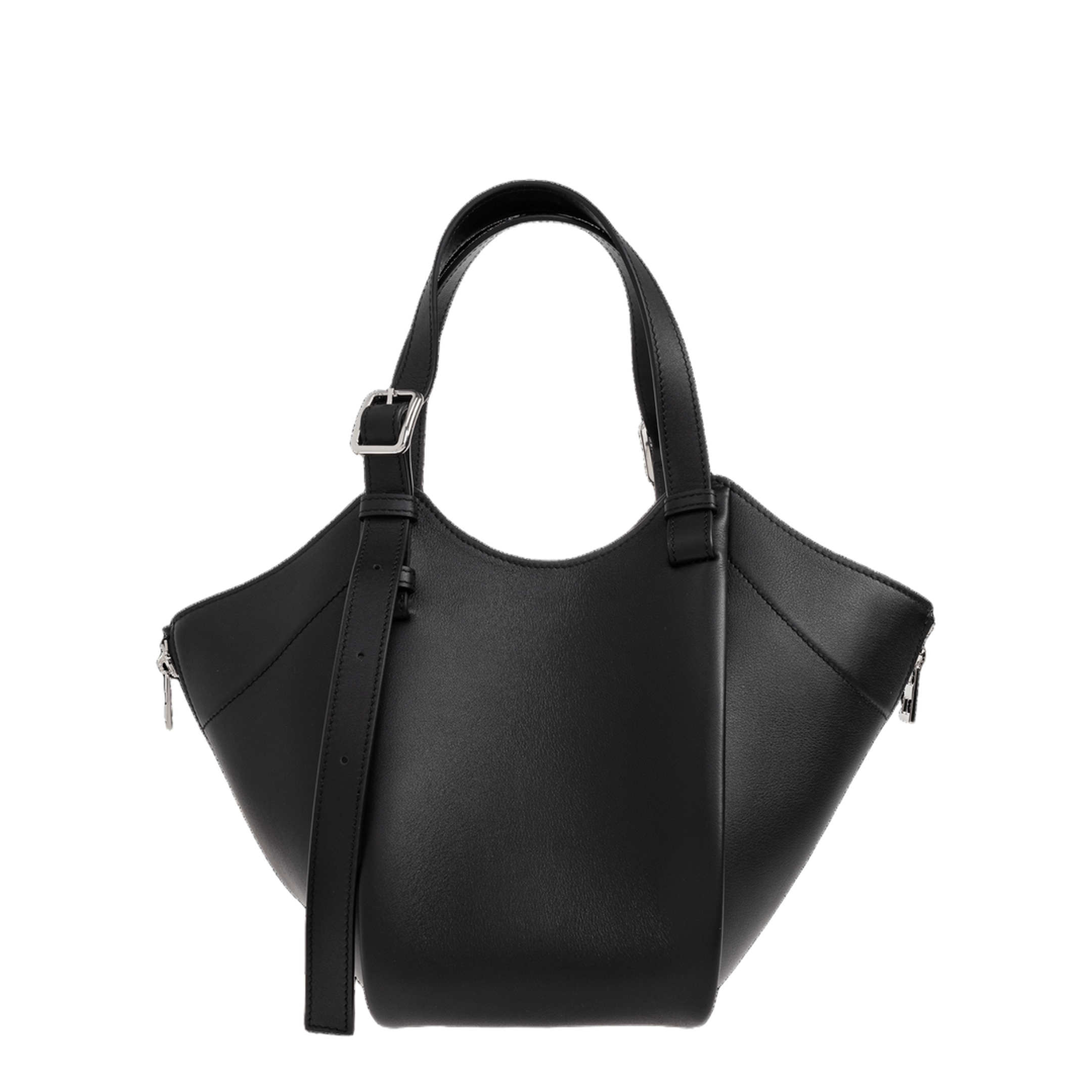Loewe Hammock Flip Medium Calfskin Shoulder Bag - Black