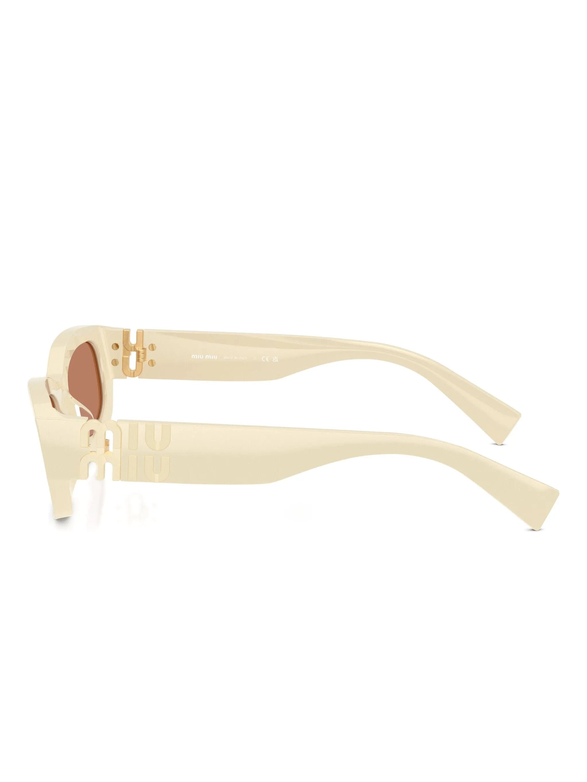 Miu Miu geometric - frame sunglasses