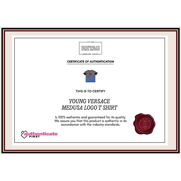 Versace Young Versace Medusa Logo T-Shirt