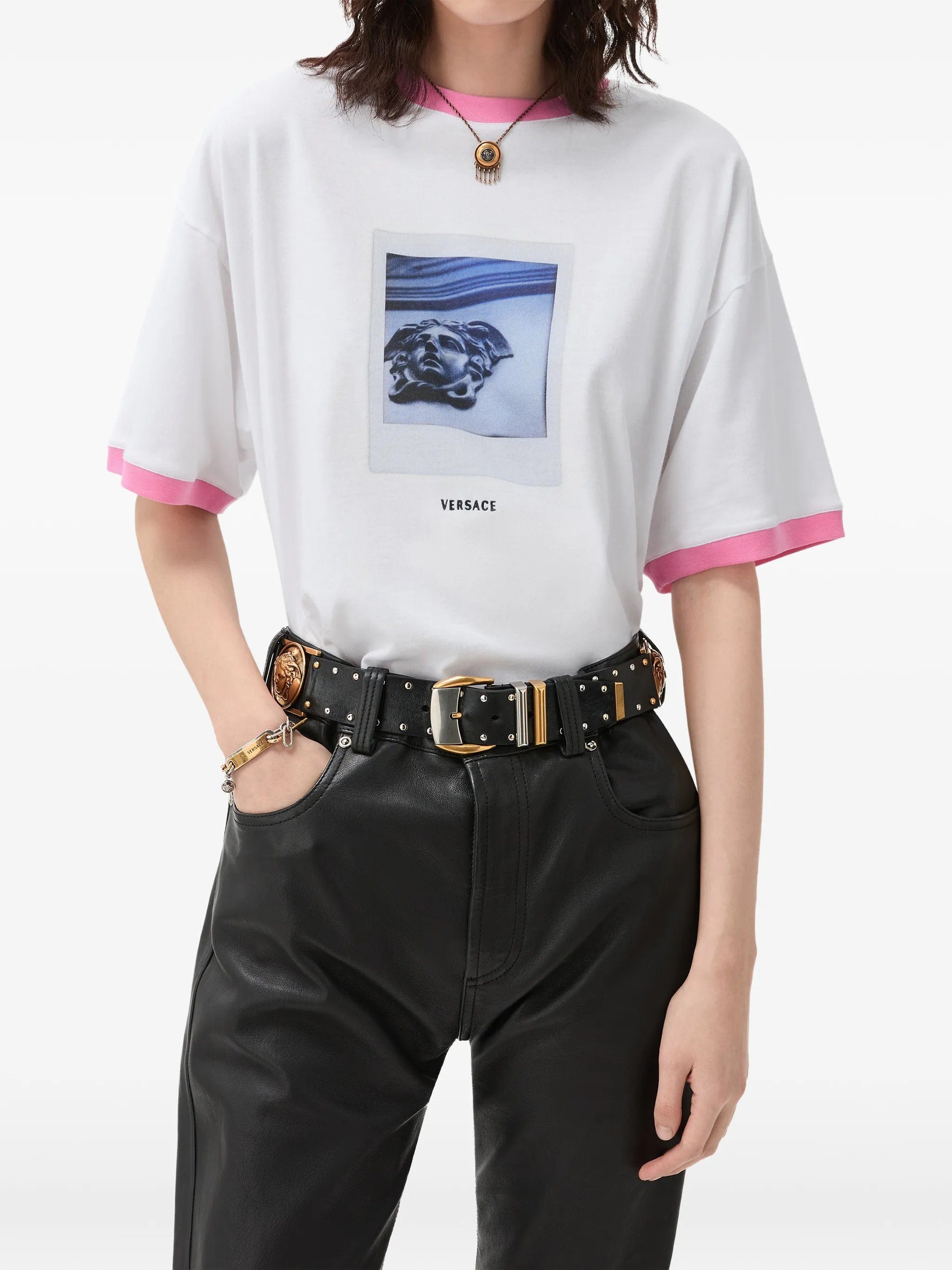 Versace printed cotton - jersey T - Shirt