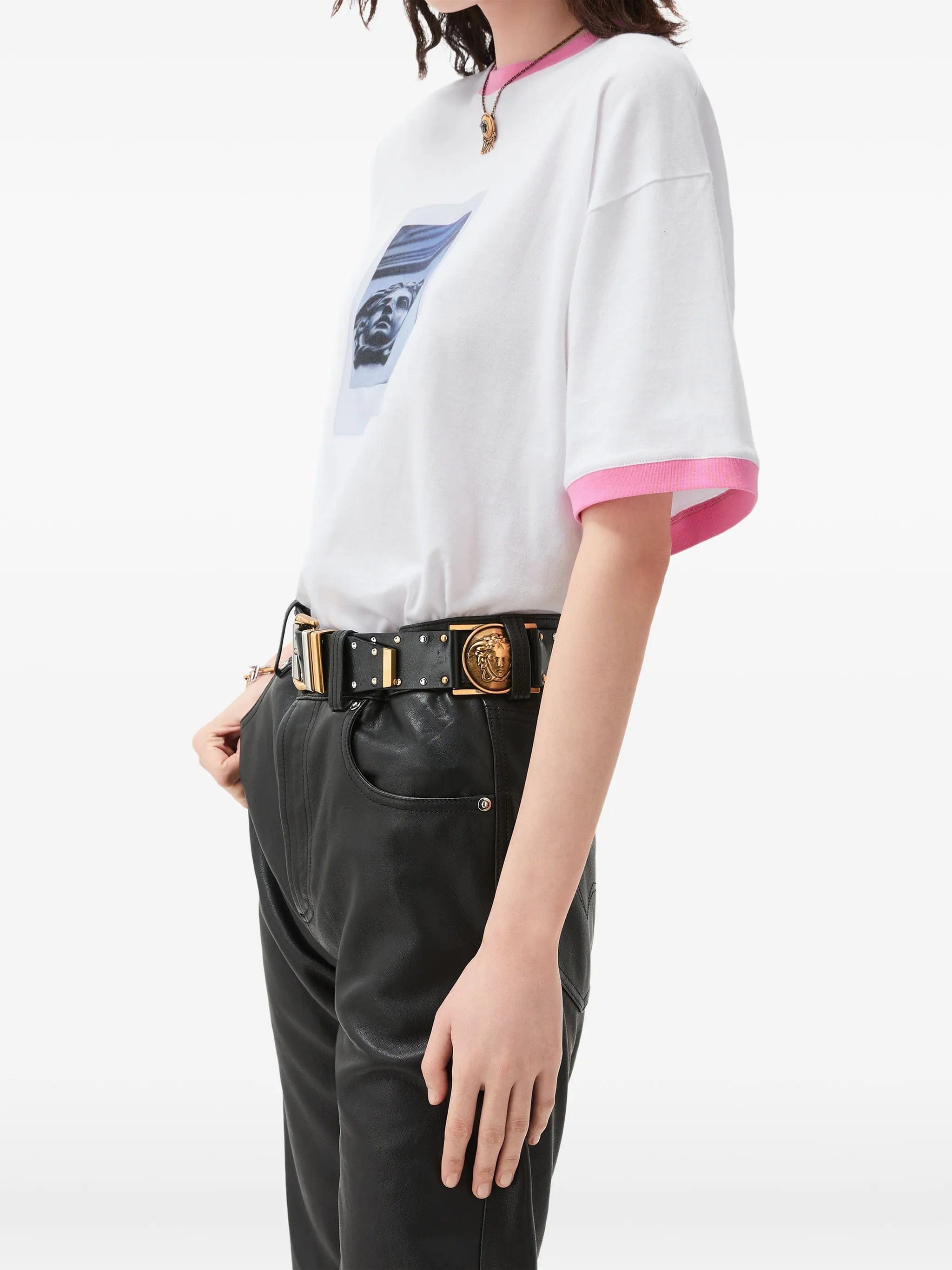 Versace printed cotton - jersey T - Shirt