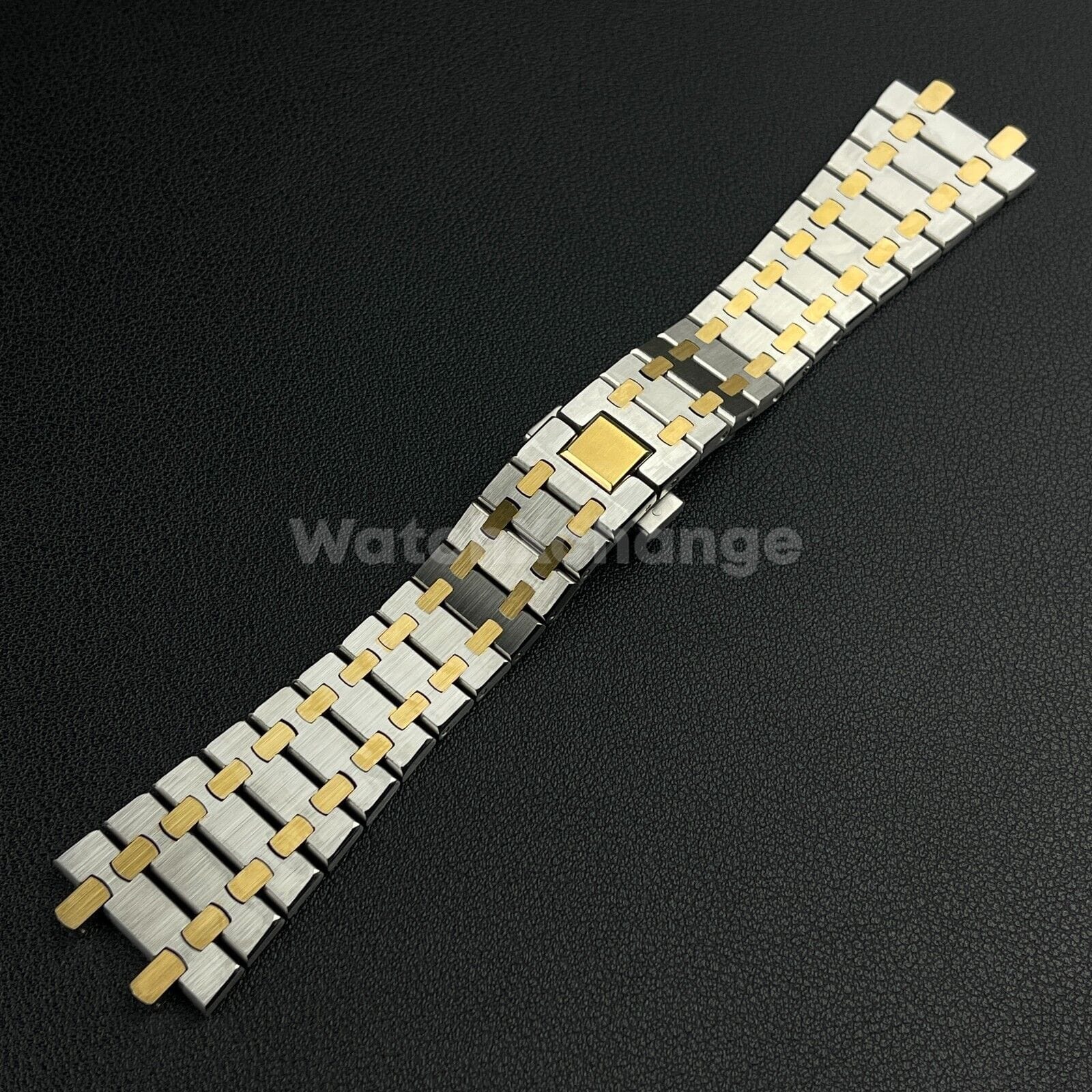 Audemars Piguet Silver & Gold 26 mm Steel Watch Strap Band For Audemars Piguet Bracelet Royal Oak