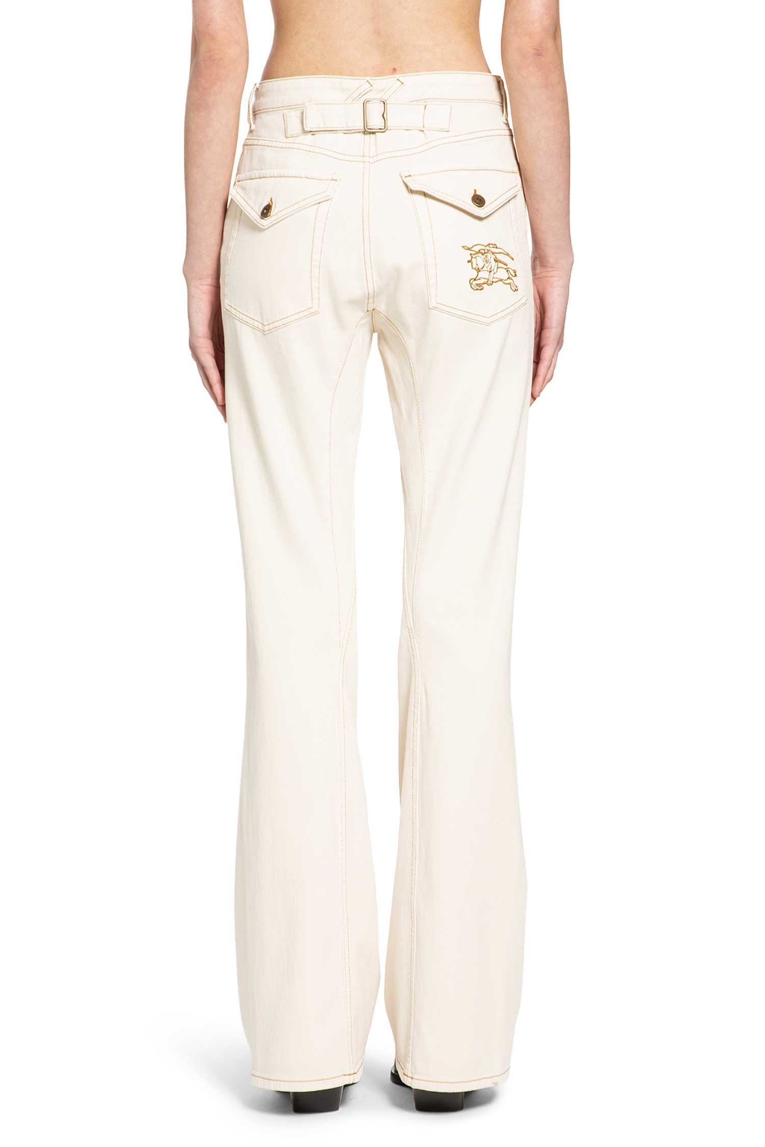 Burberry High - Rise Bootcut Jeans