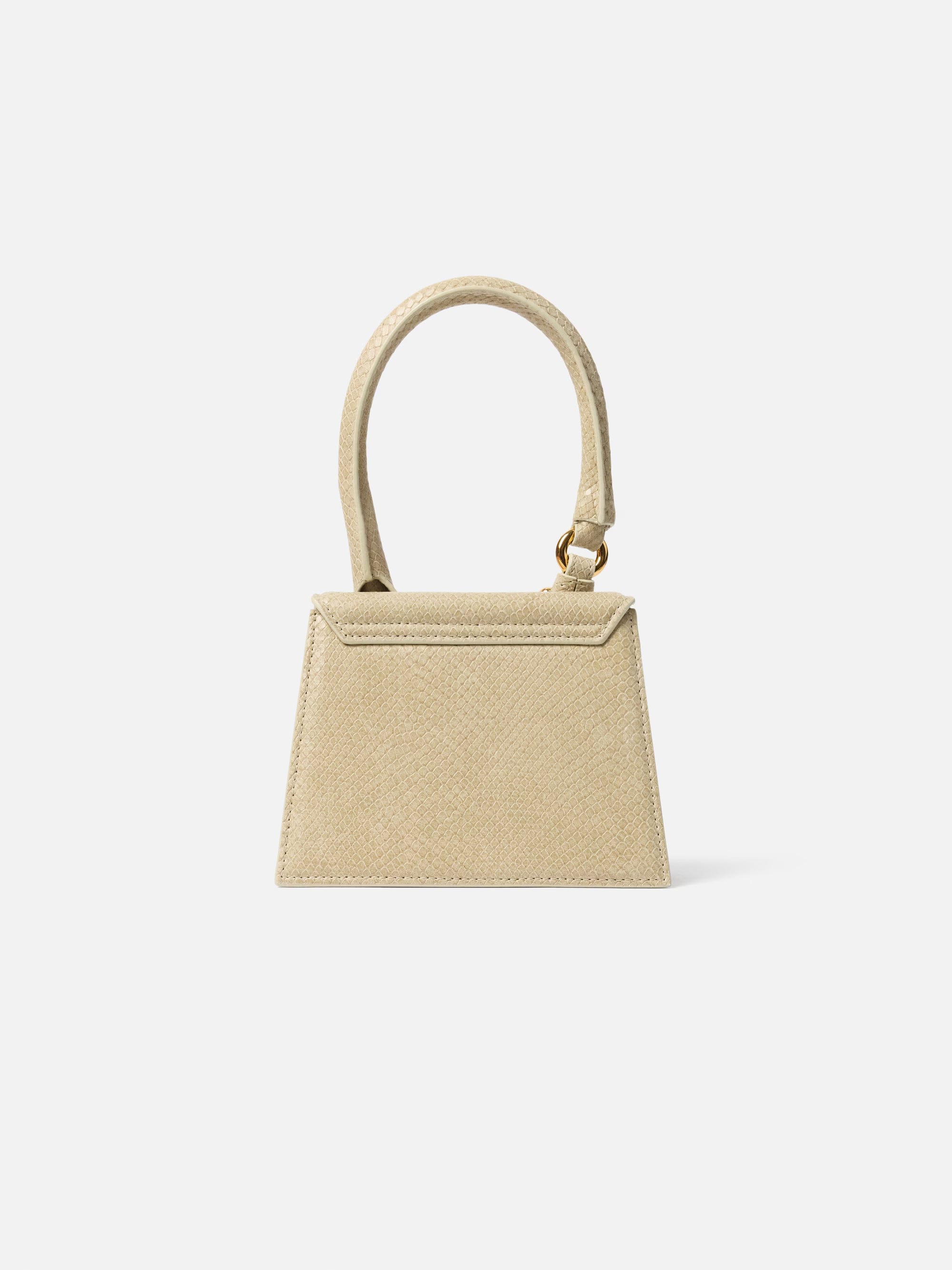 Jacquemus The Medium Chiquito Bag with Buckle - Light Beige