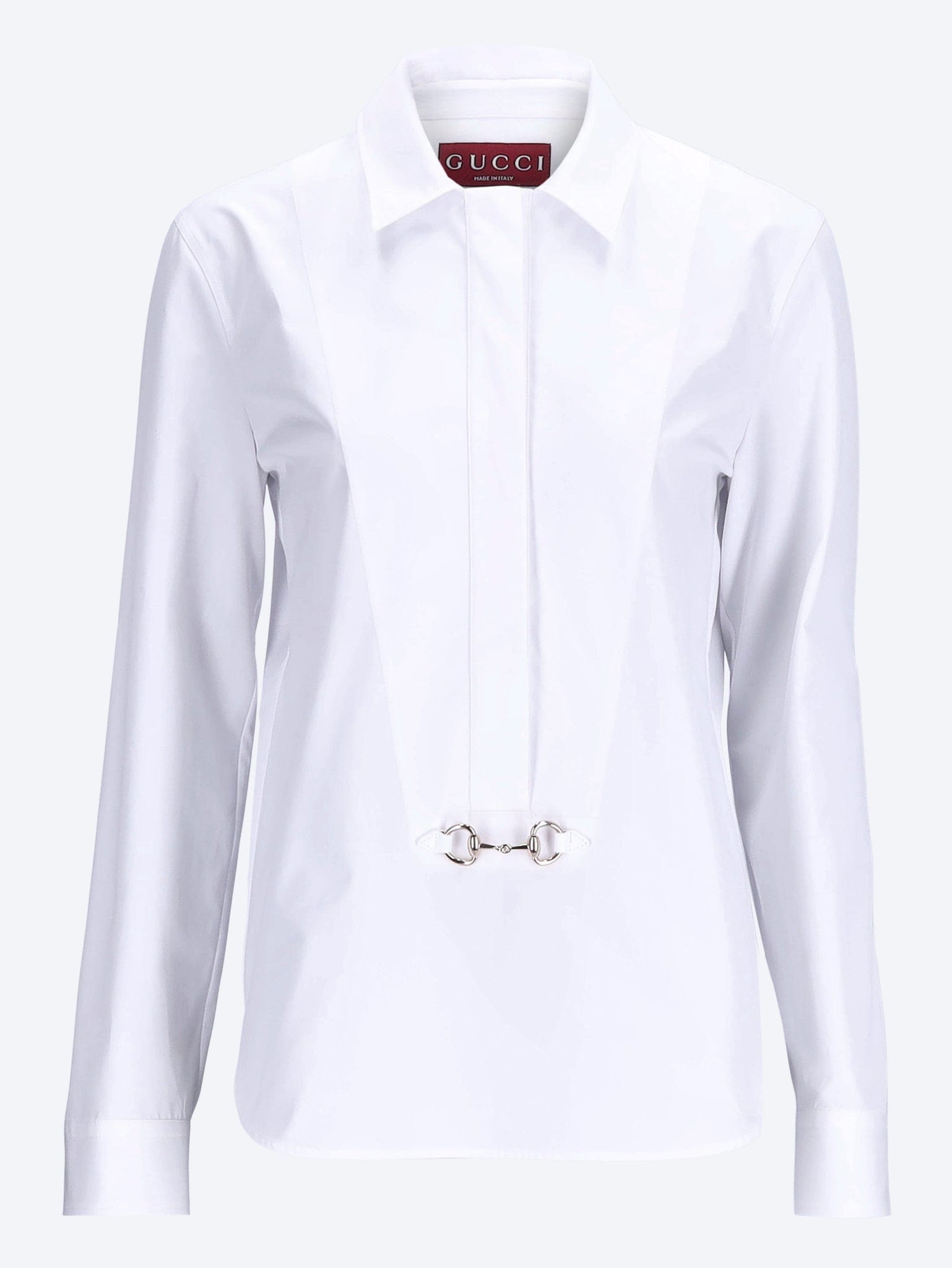 Gucci Horsebit cotton poplin shirt
