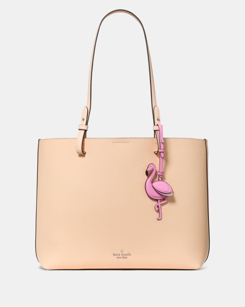 Kate Spade KateSpade Tessa Tote Bag With Charm Crisp Peach