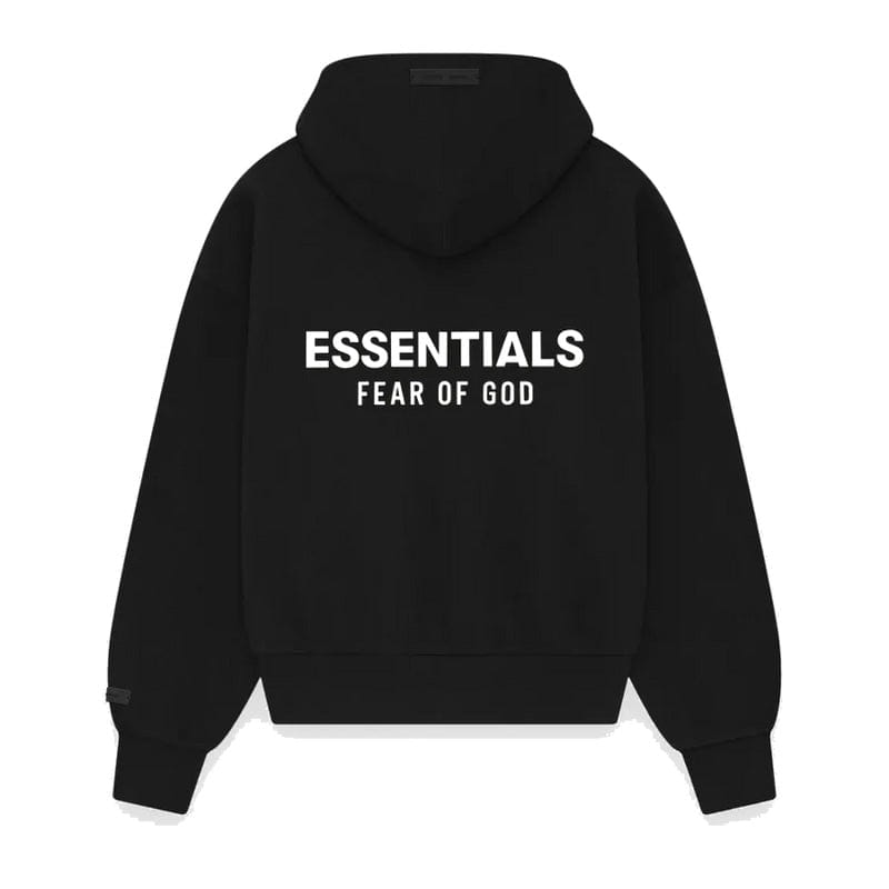 Fear of God Essentials Classic Hoodie (SS25) Jet Black