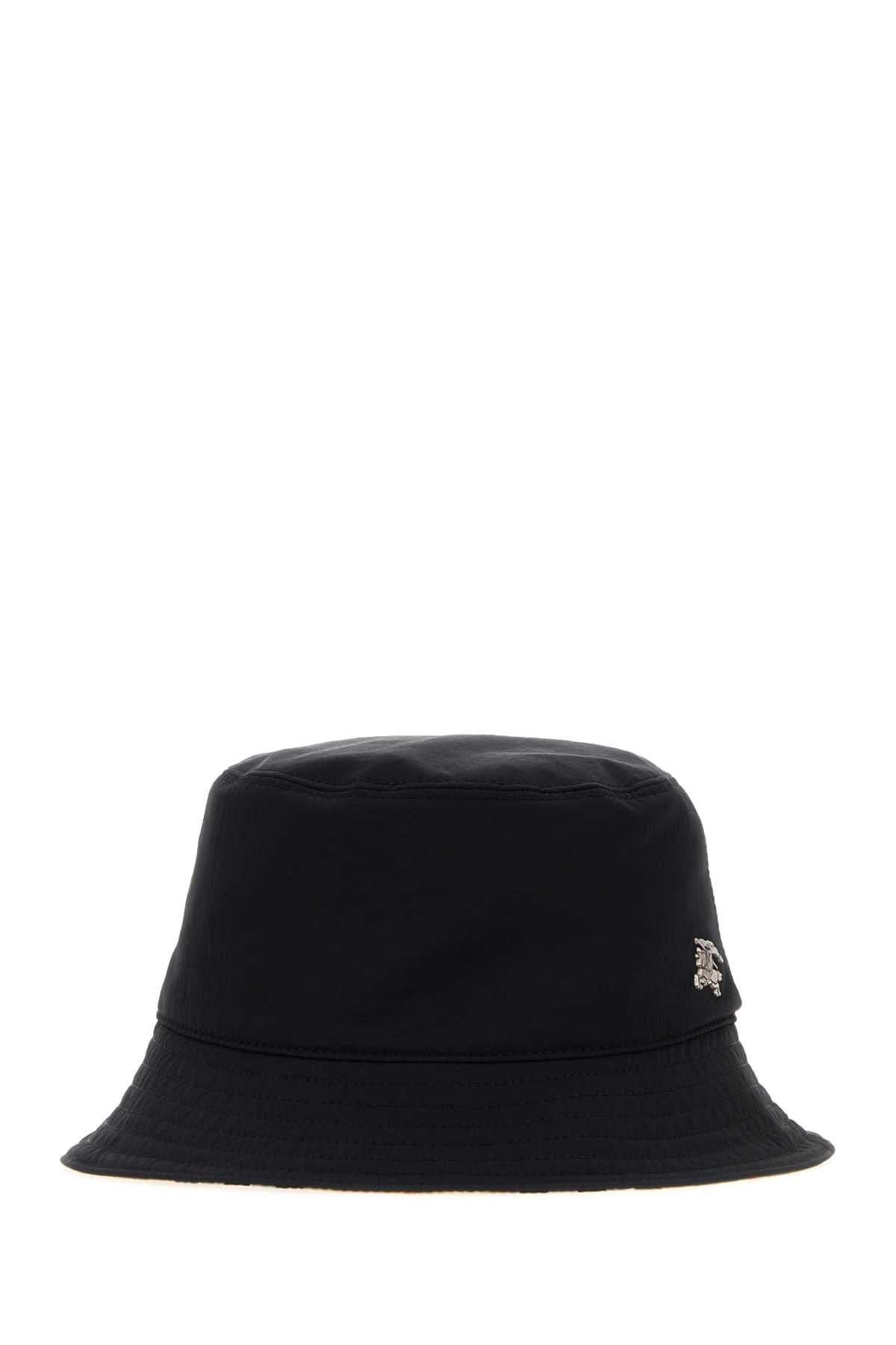 Burberry 8130424 Nylon Bucket Hat — Black