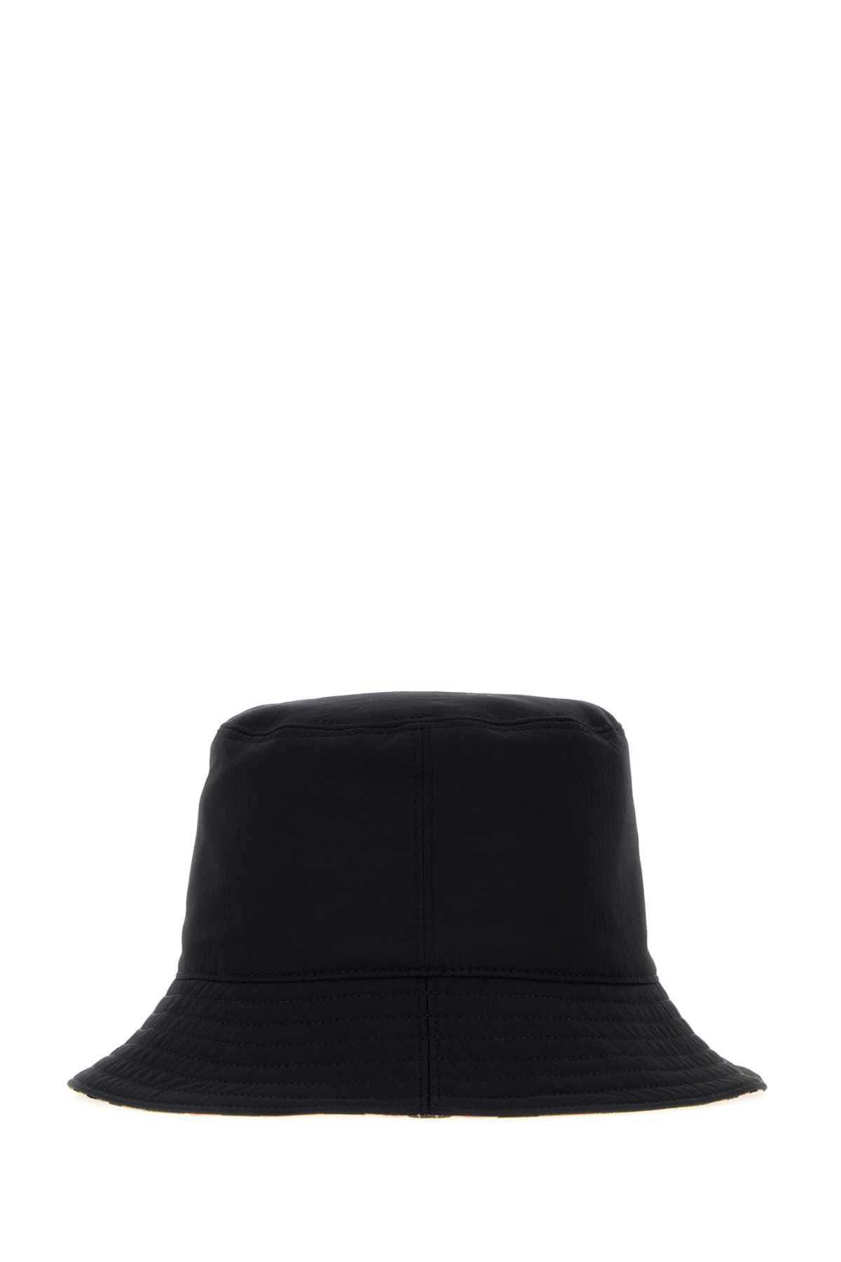 Burberry 8130424 Nylon Bucket Hat — Black
