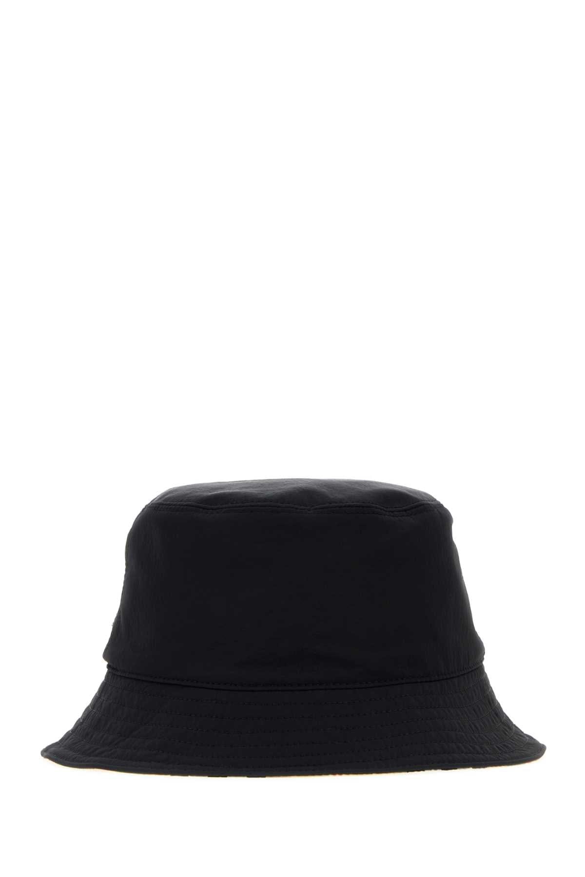 Burberry 8130424 Nylon Bucket Hat — Black