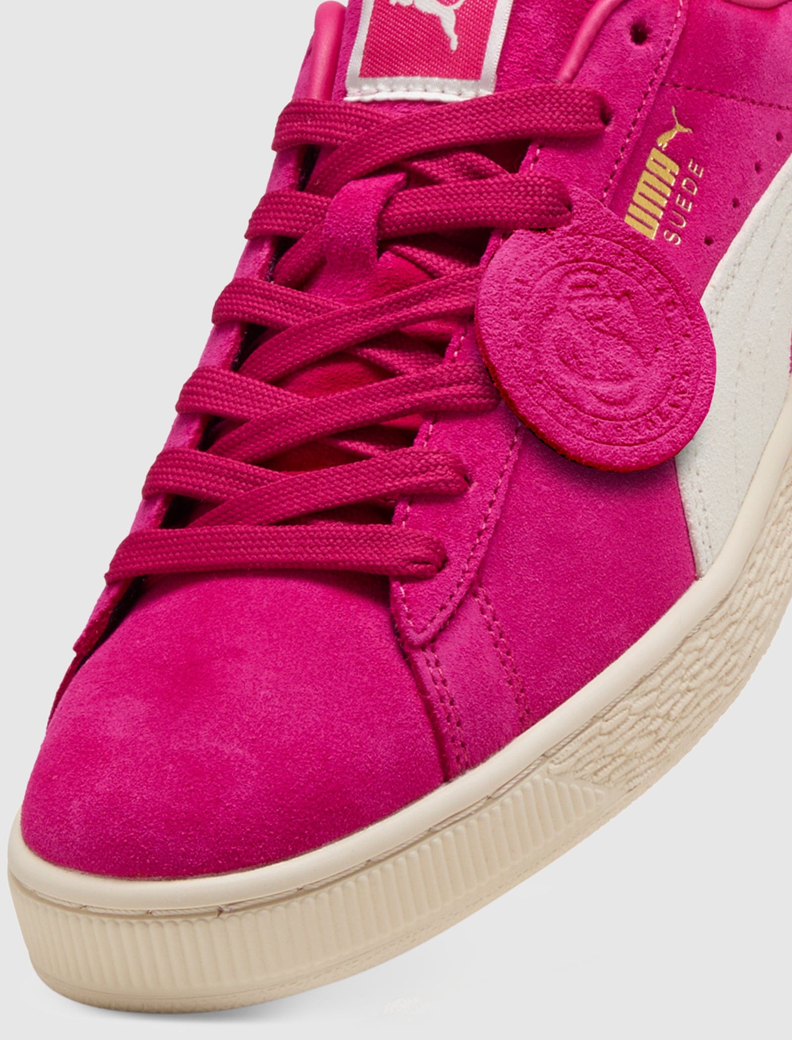 PUMA CHARLES F STEAD SUEDE II PINK ALERT