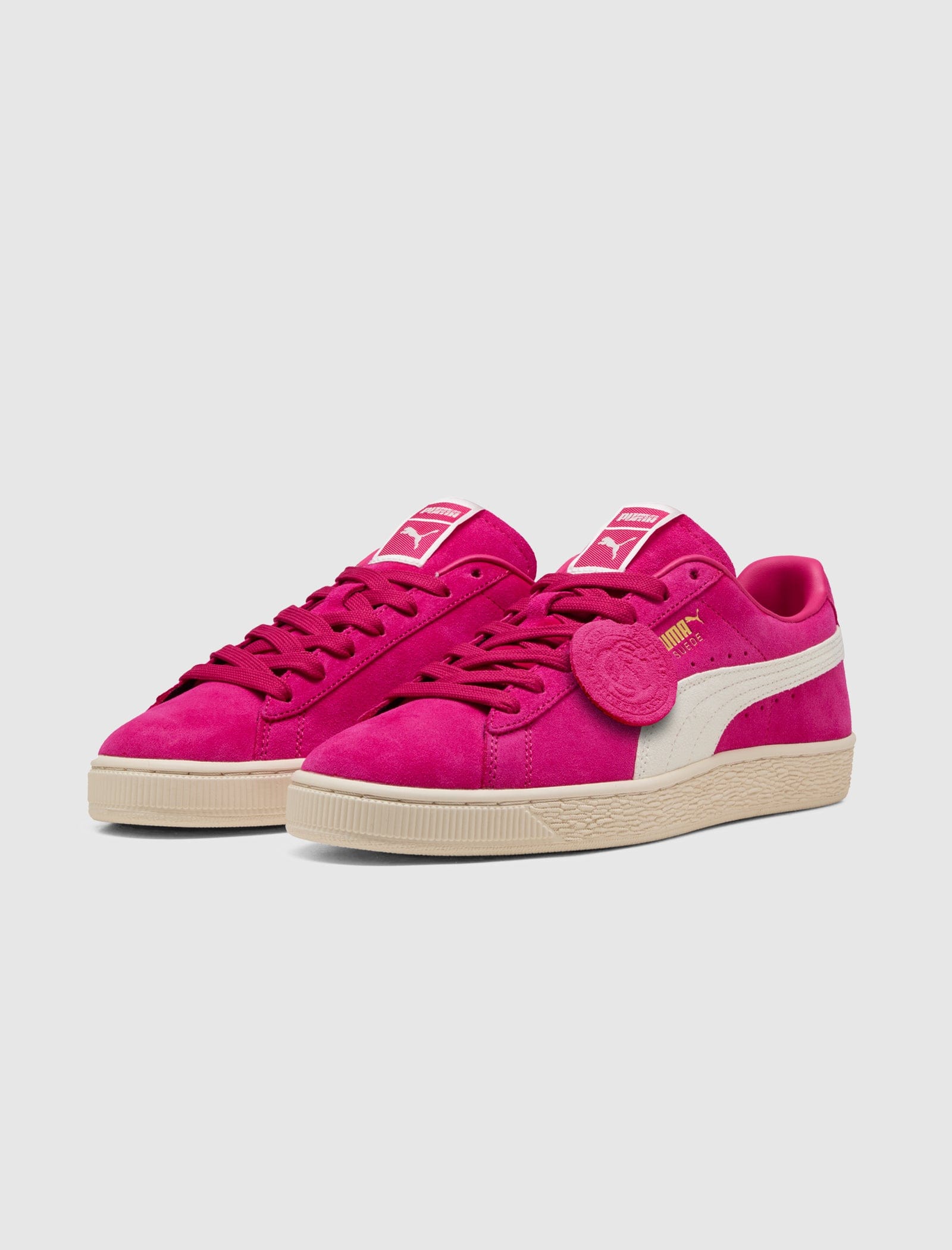 PUMA CHARLES F STEAD SUEDE II PINK ALERT