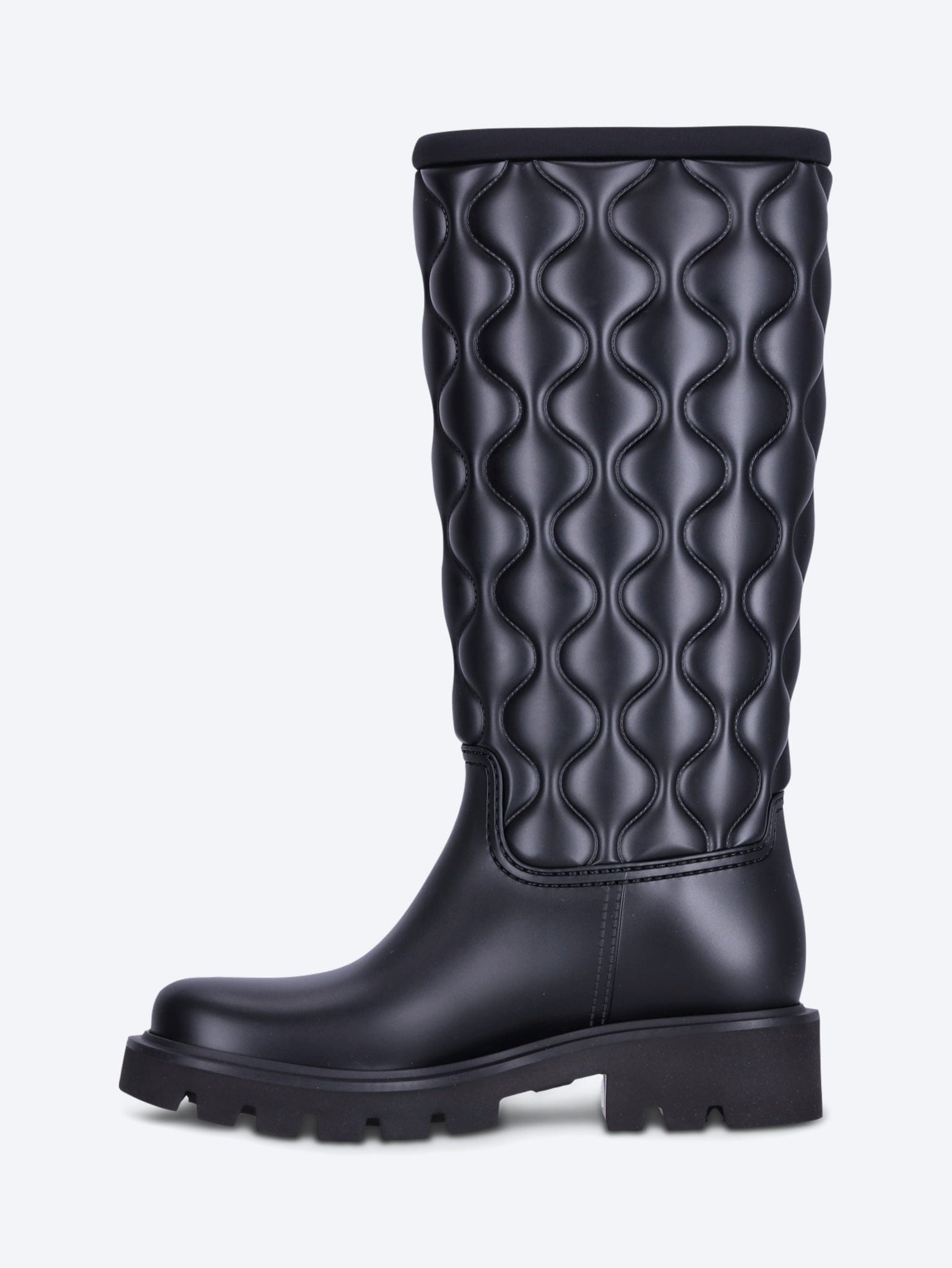 Moncler Kickstream quilt rain boots
