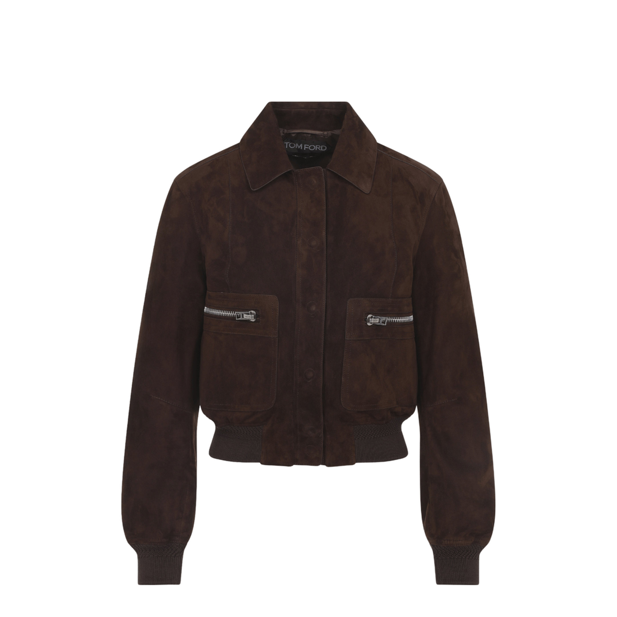 TOM FORD Lamb Suede Bomber Jacket