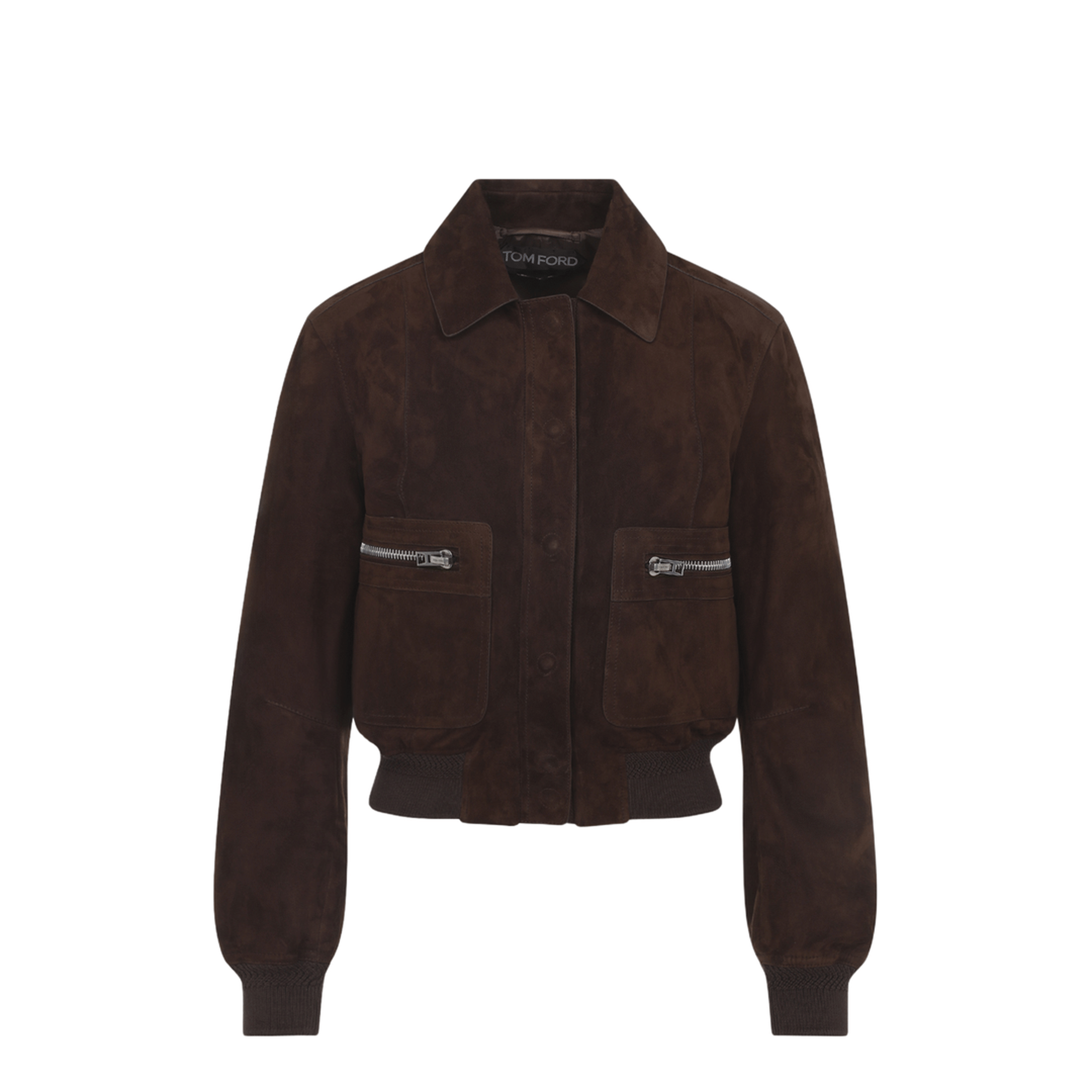TOM FORD Lamb Suede Bomber Jacket