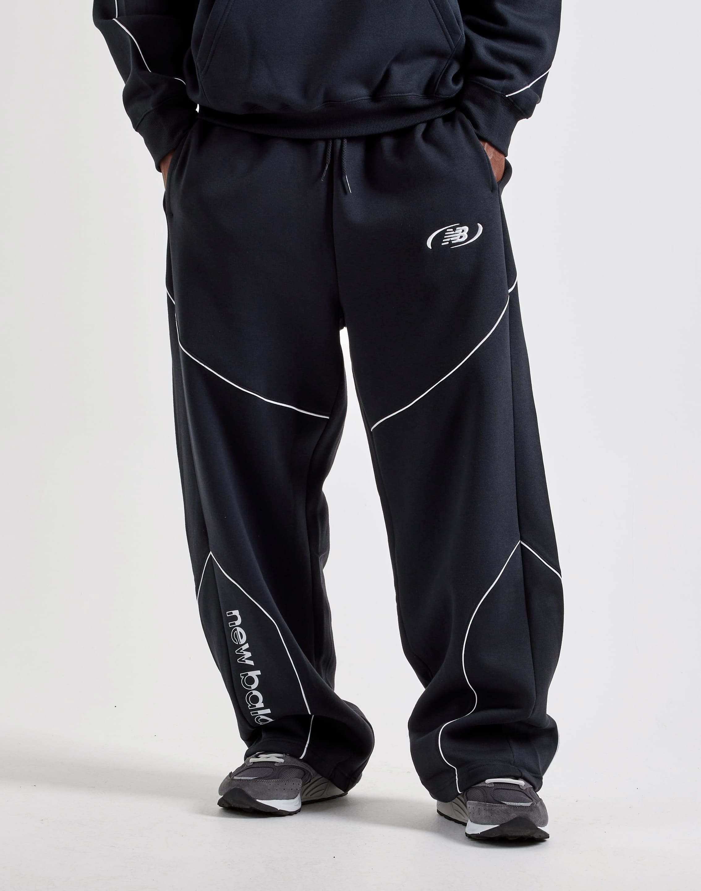 New Balance Trackside Fleece Open - Hem Pants