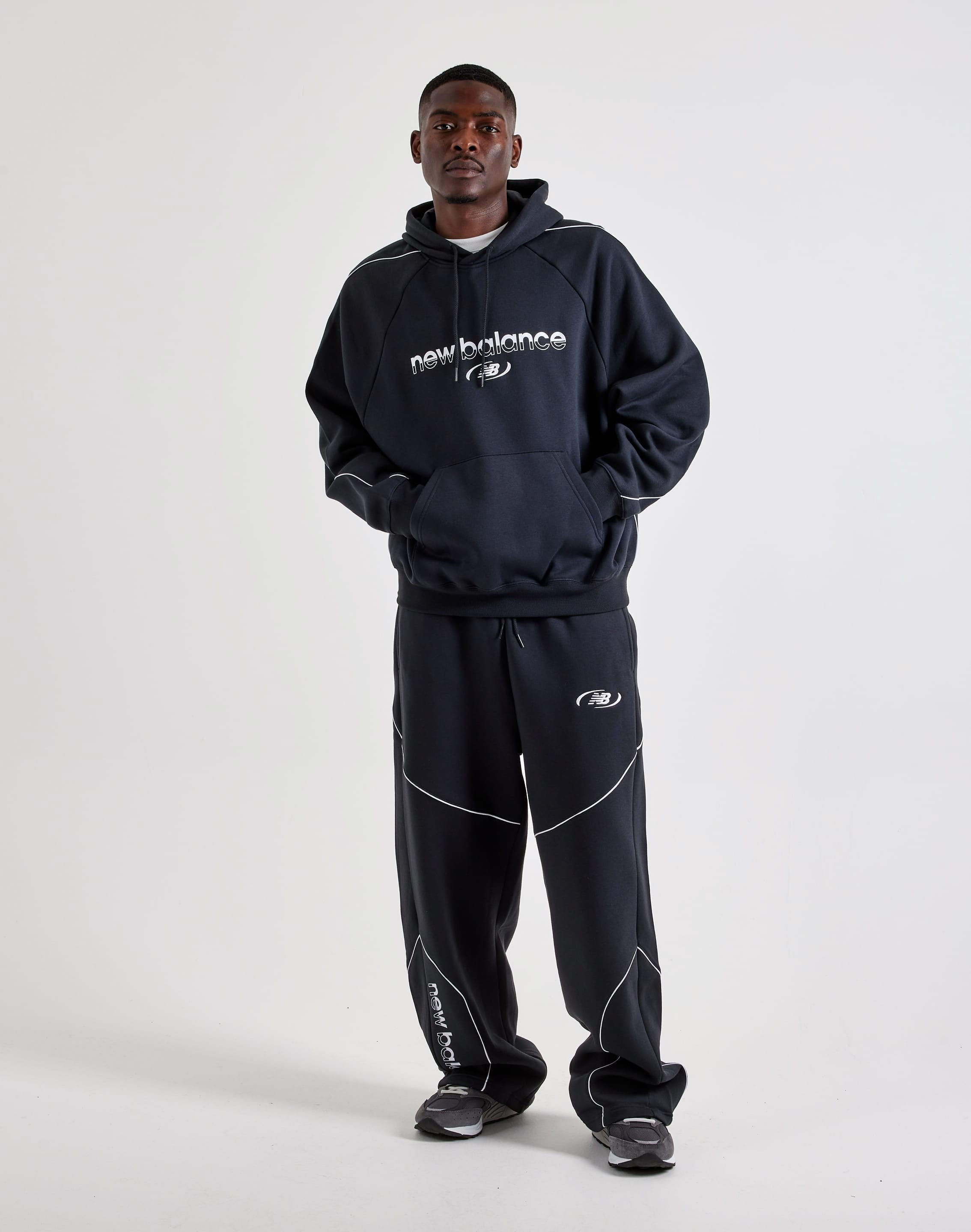 New Balance Trackside Fleece Open - Hem Pants