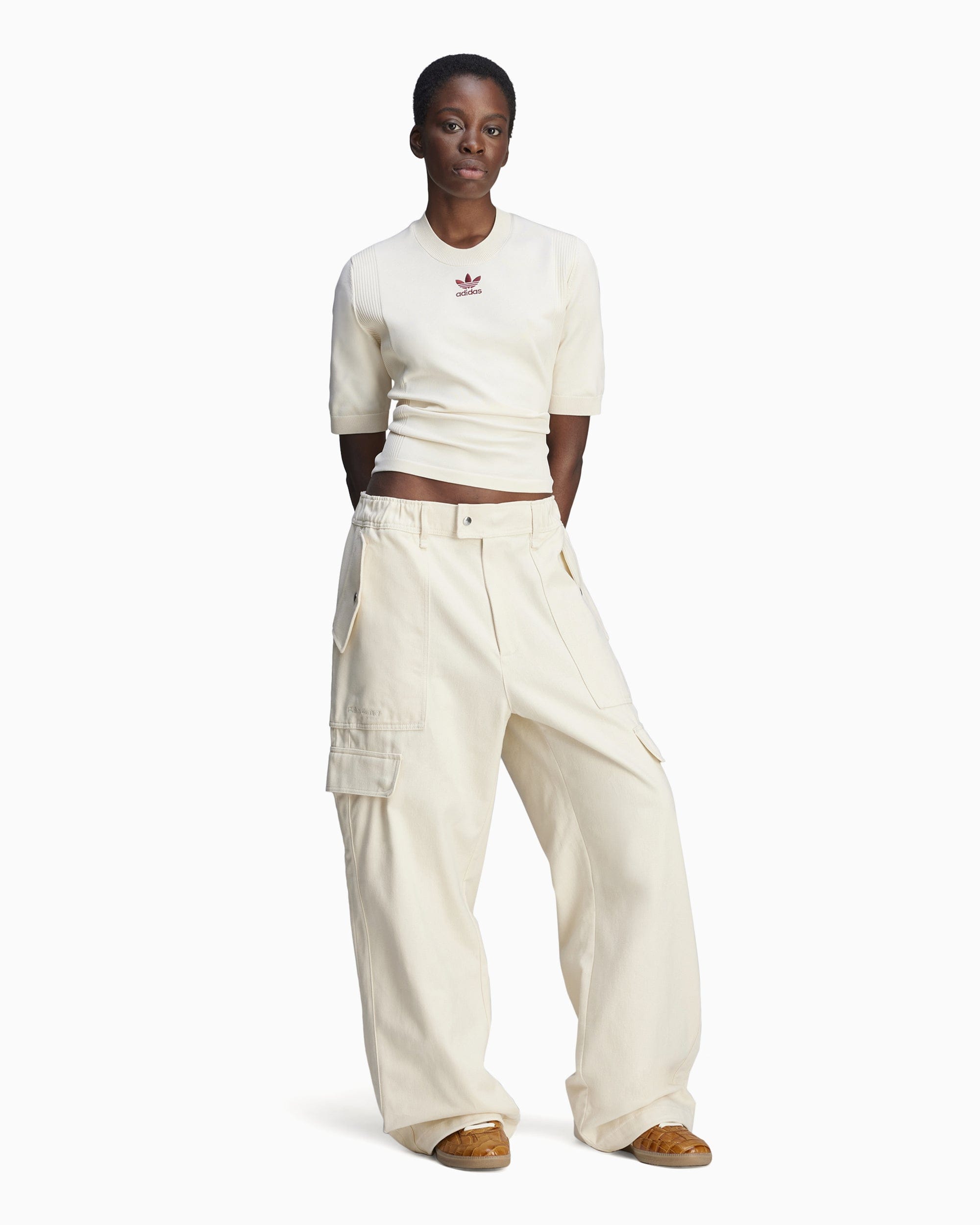 adidas Camiseta x Wales Bonner adidas Originals x Wales Bonner Women's Knit T - Shirt para mujer