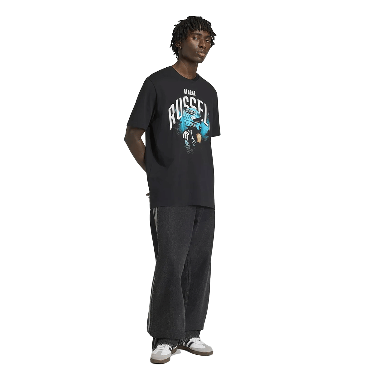 adidas '+ MERCEDES - AMG PETRONAS FORMULA 1 TEAM GEORGE RUSSELL GRAPHIC T-Shirt