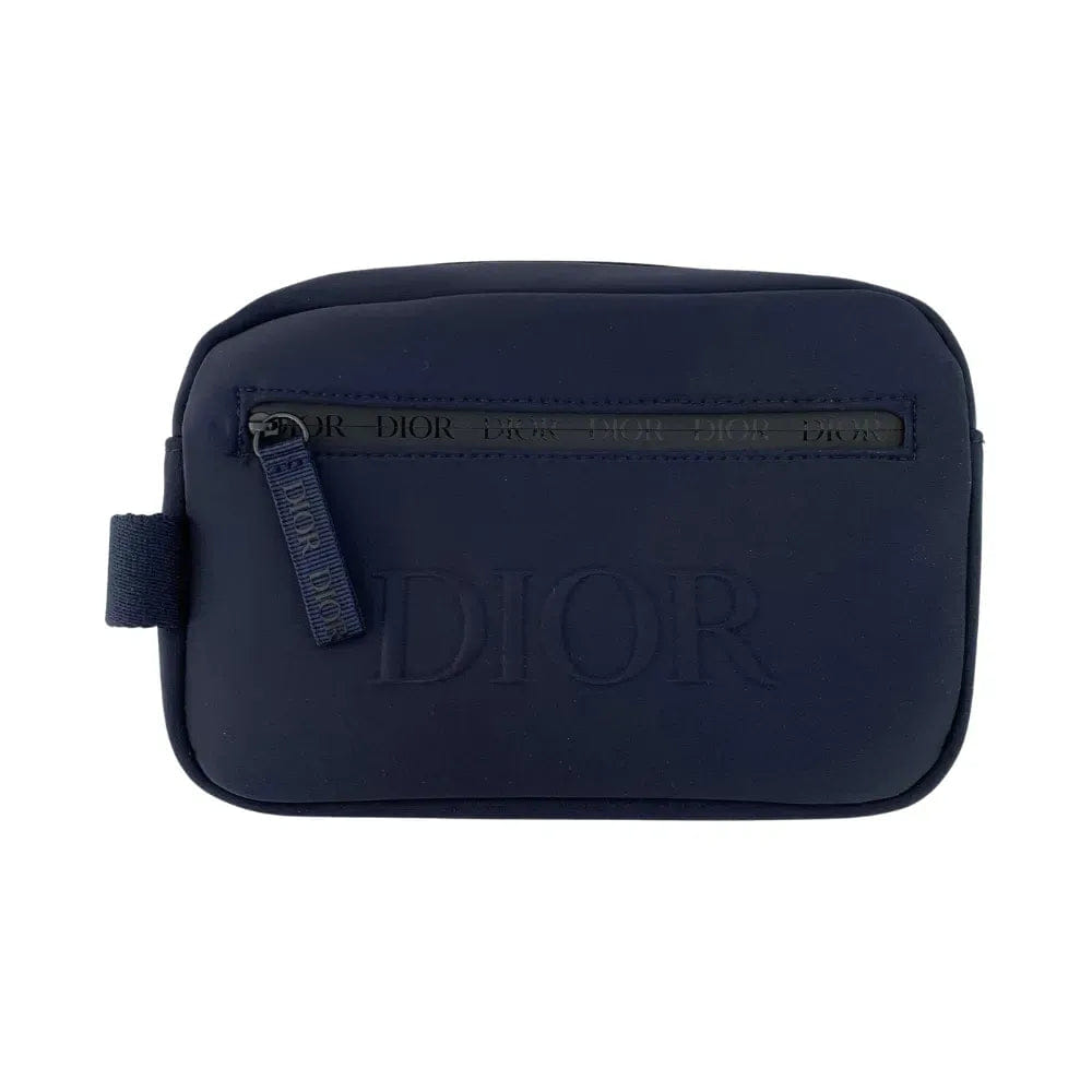 Dior Navy Blue Toiletry Travel Case
