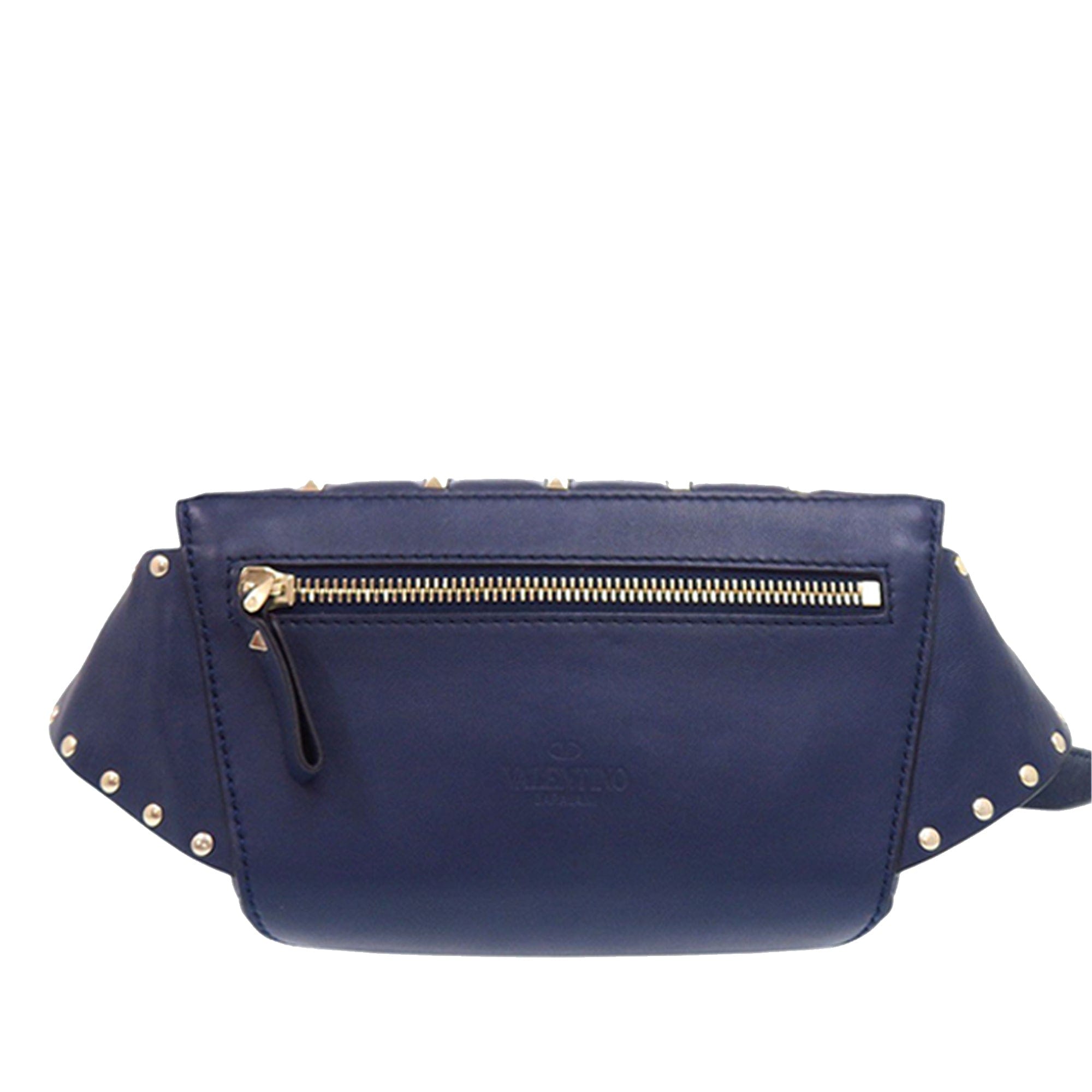 Valentino Quilted Lambskin VLTN Rockstud Spike Belt Bag