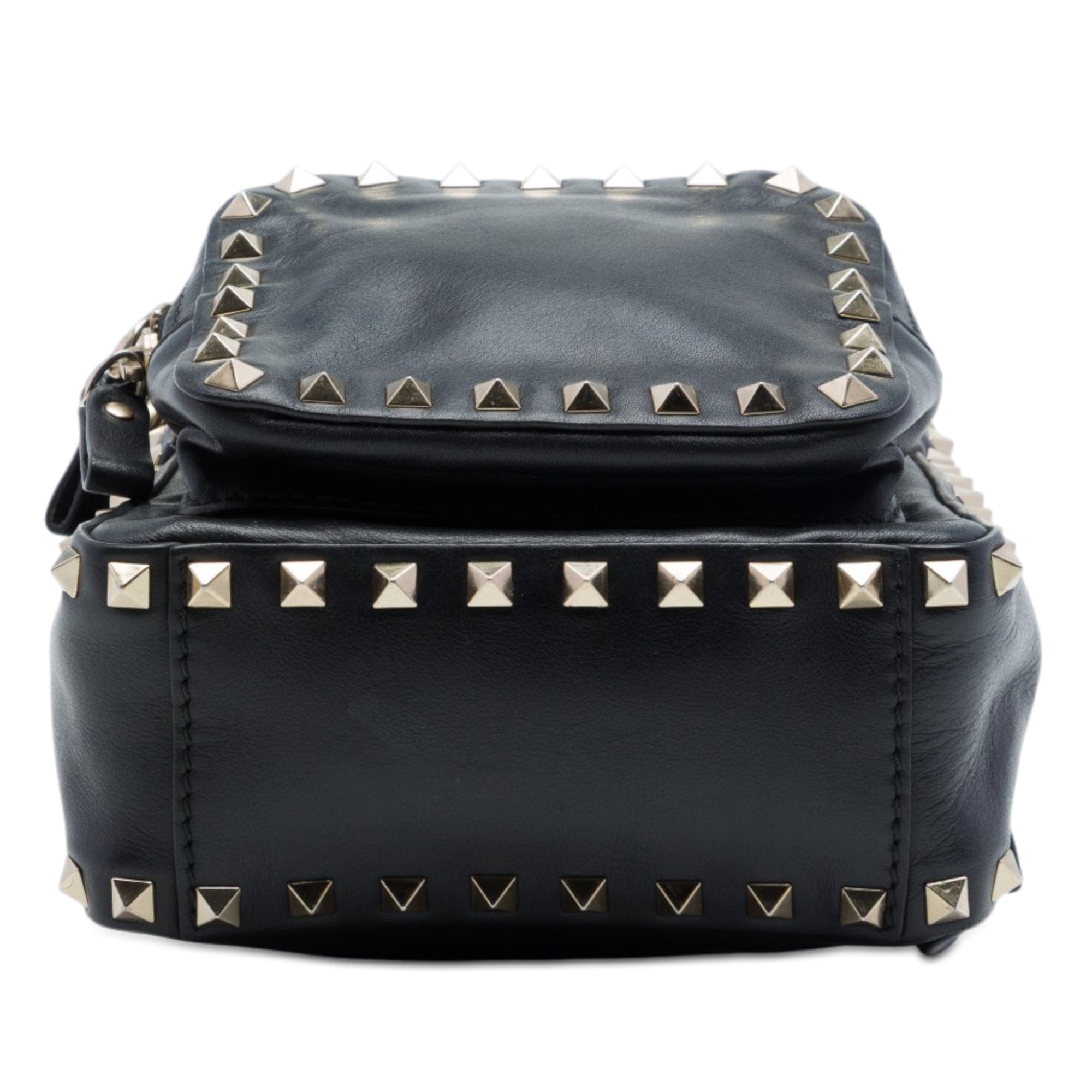 Valentino Mini Leather Rockstud Backpack