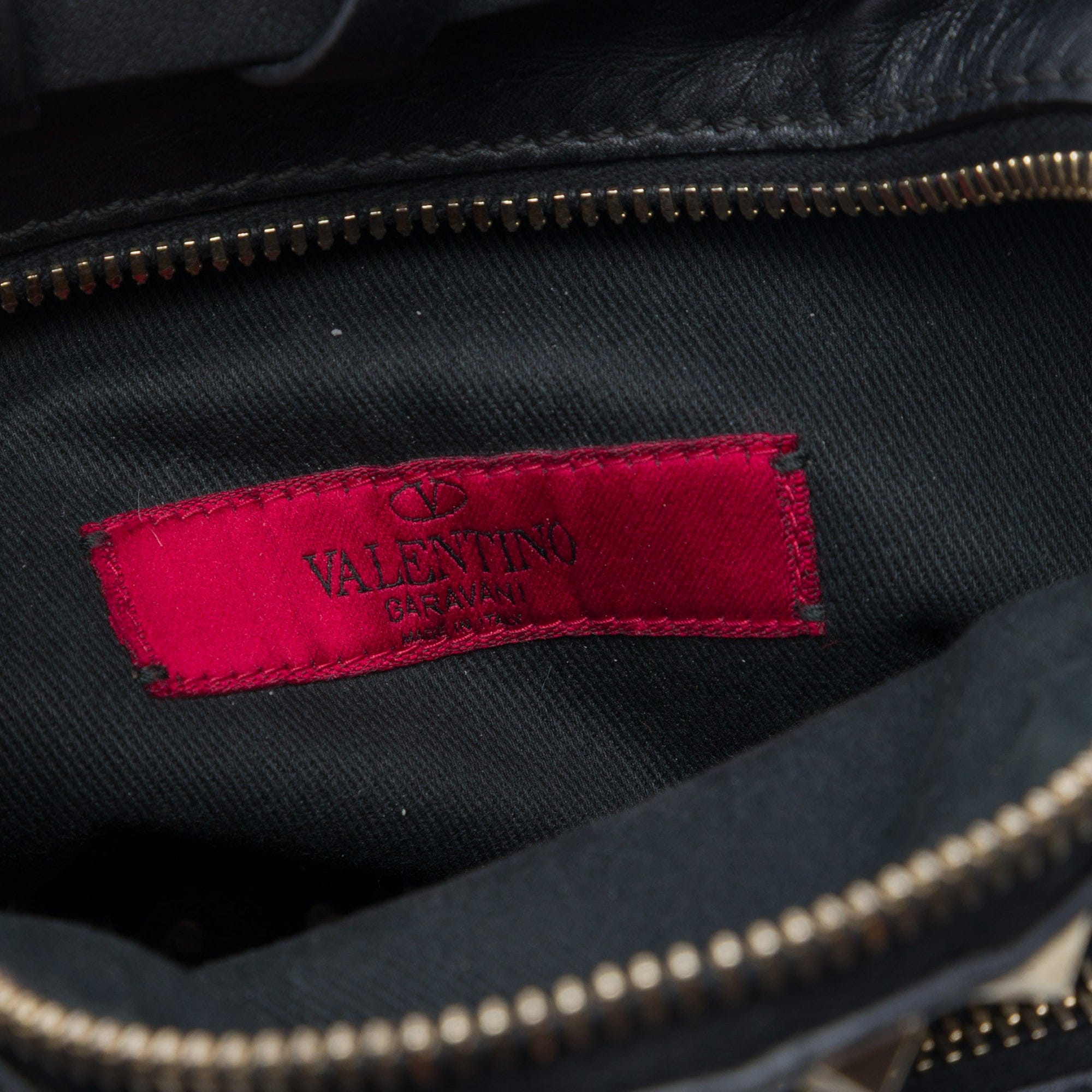 Valentino Mini Leather Rockstud Backpack