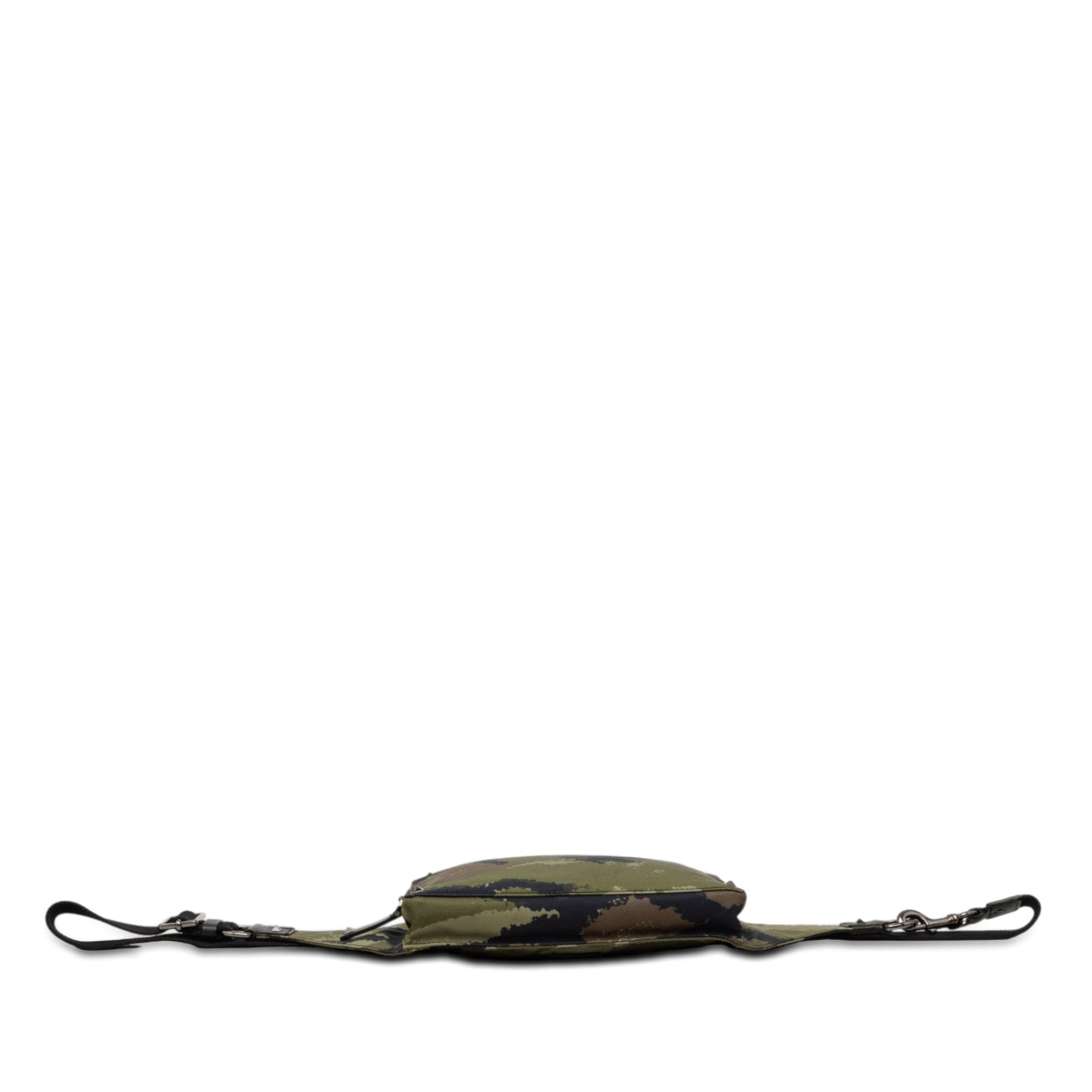 Valentino Nylon Rockstud Camouflage Belt Bag