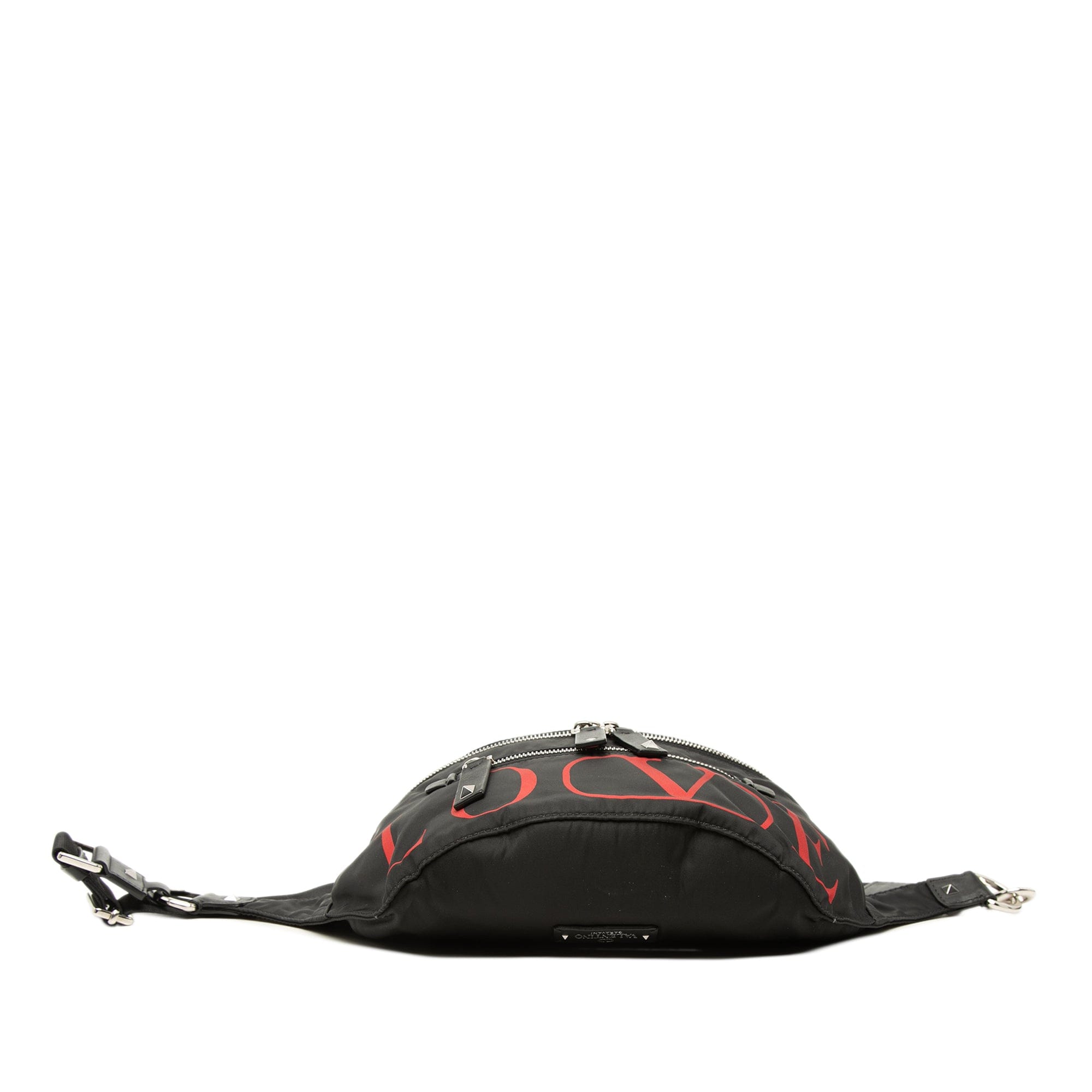 Valentino Nylon LOVE Rockstud Belt Bag
