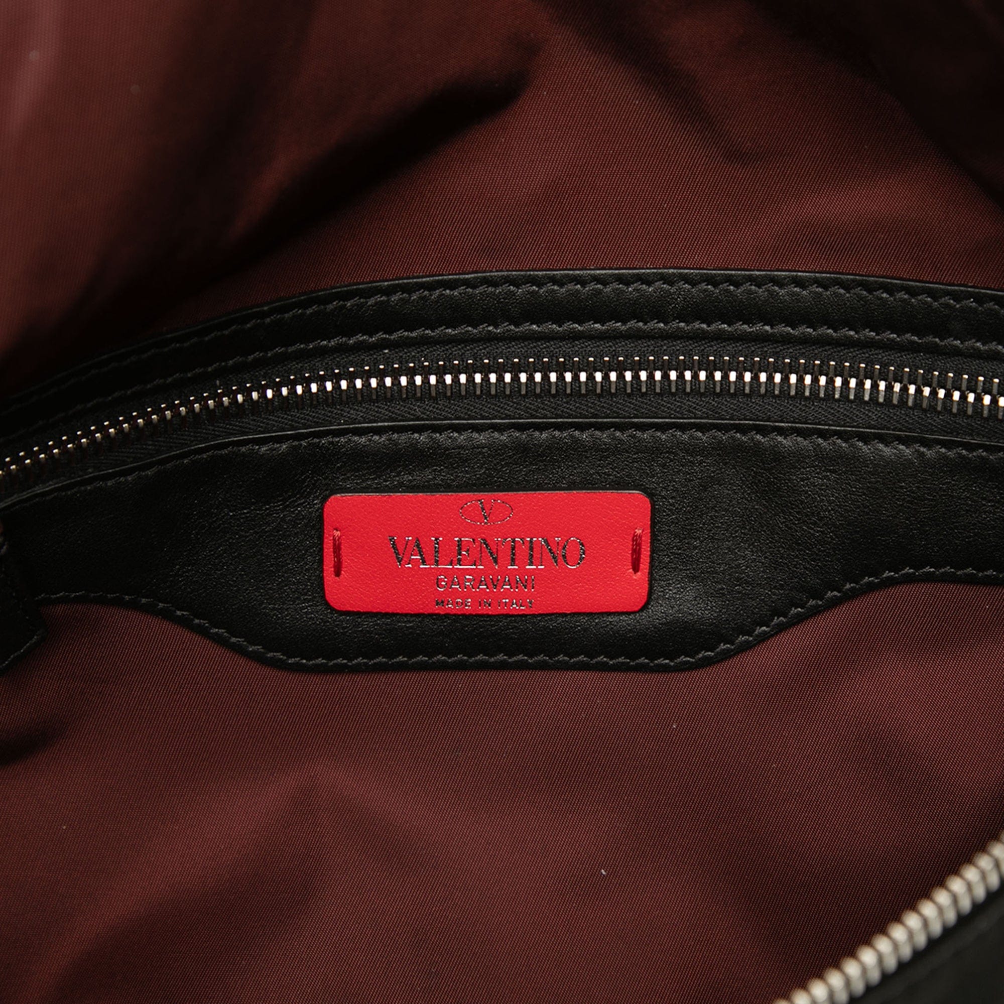 Valentino Nylon LOVE Rockstud Belt Bag