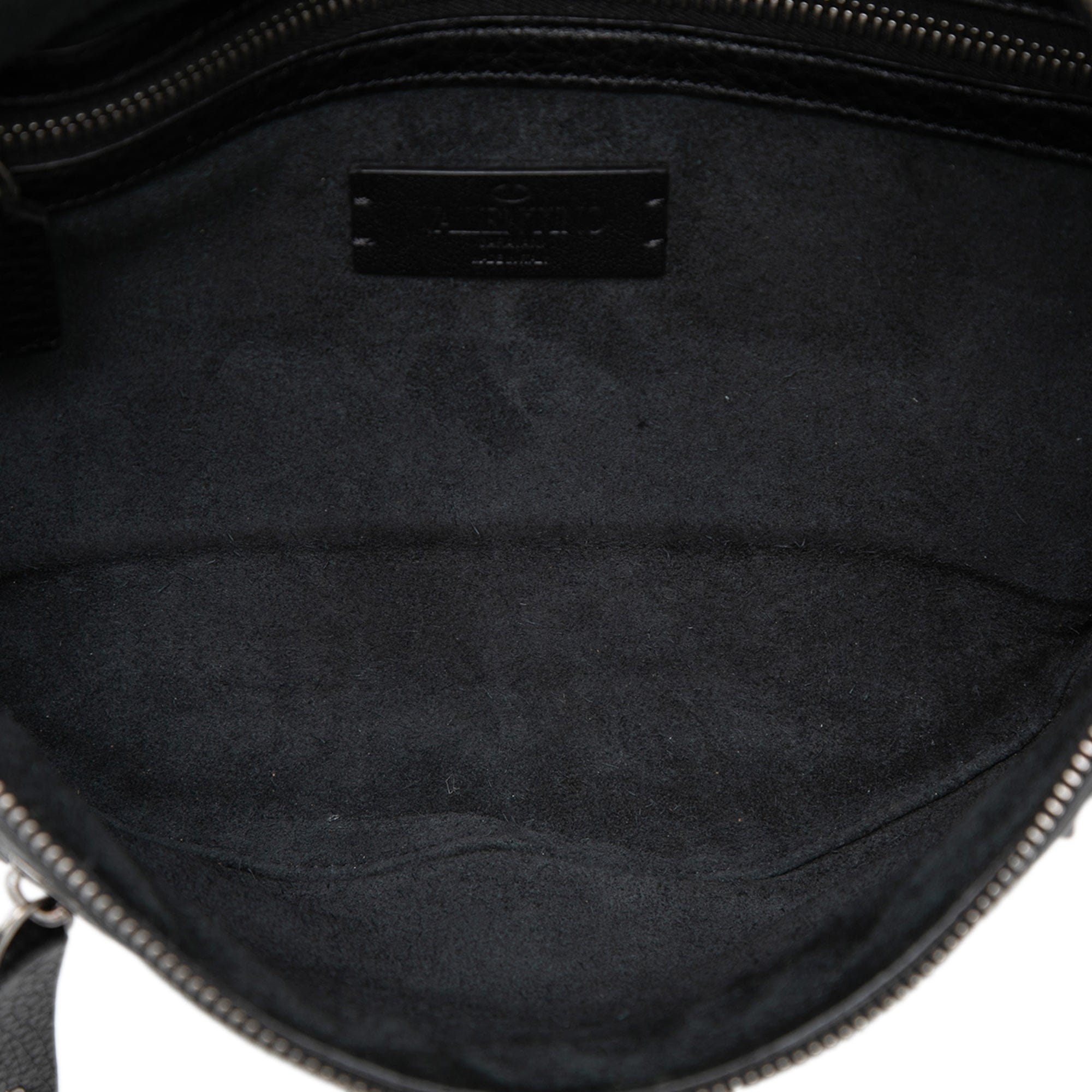 Valentino Pebbled Calfskin Rockstud Belt Bag