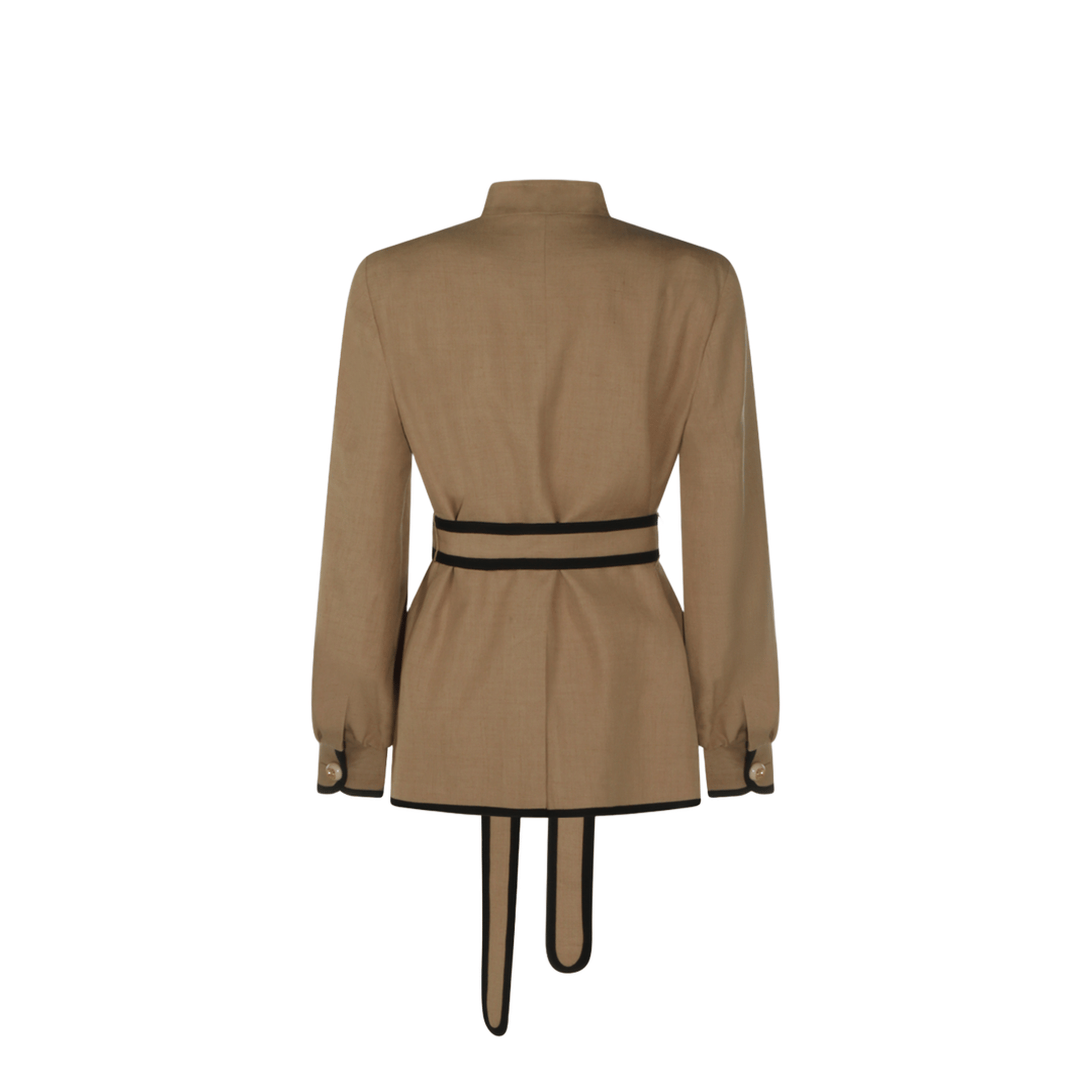 Valentino Caban Embroidered Logo Jacket