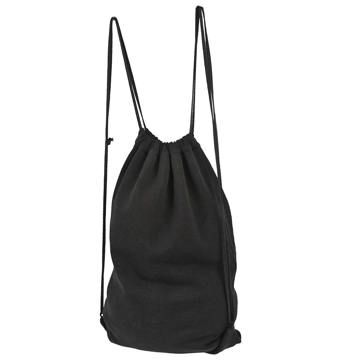 Chanel 2003 - 2004 Black Cotton Sport Line Drawstring Backpack
