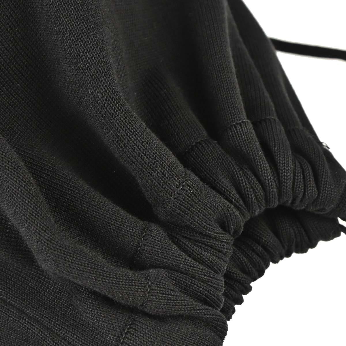 Chanel 2003 - 2004 Black Cotton Sport Line Drawstring Backpack