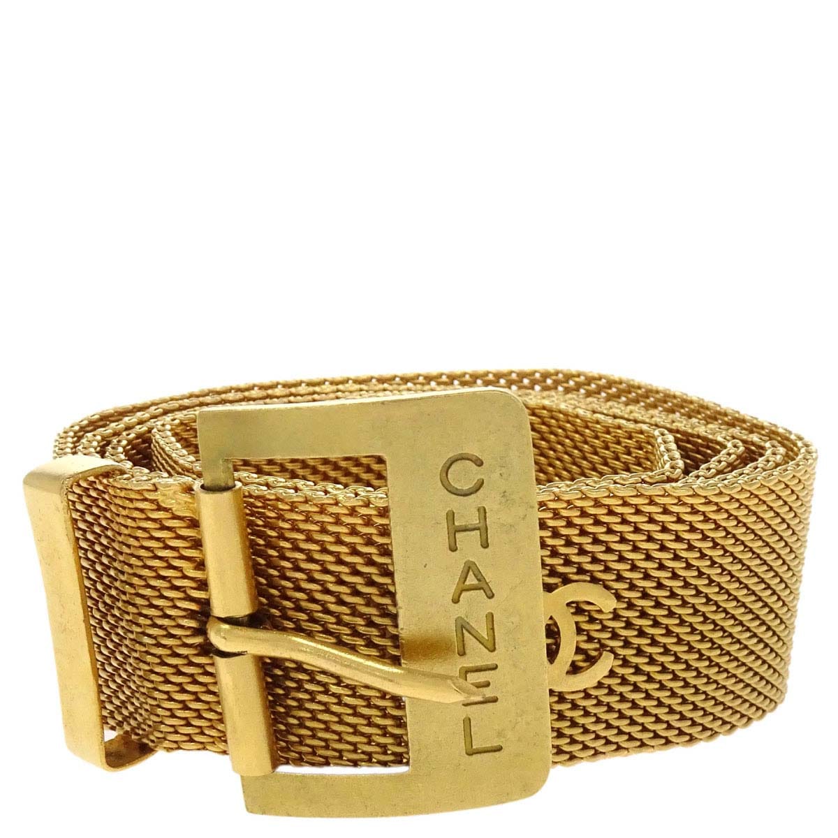Chanel Belt Gold 95P Small Good