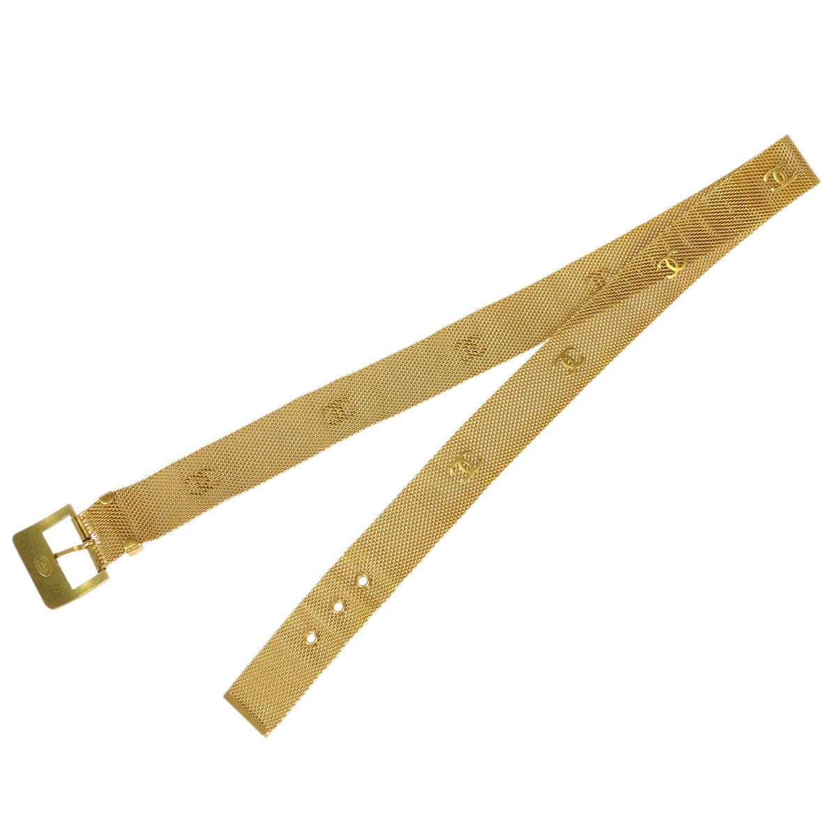 Chanel Belt Gold 95P Small Good