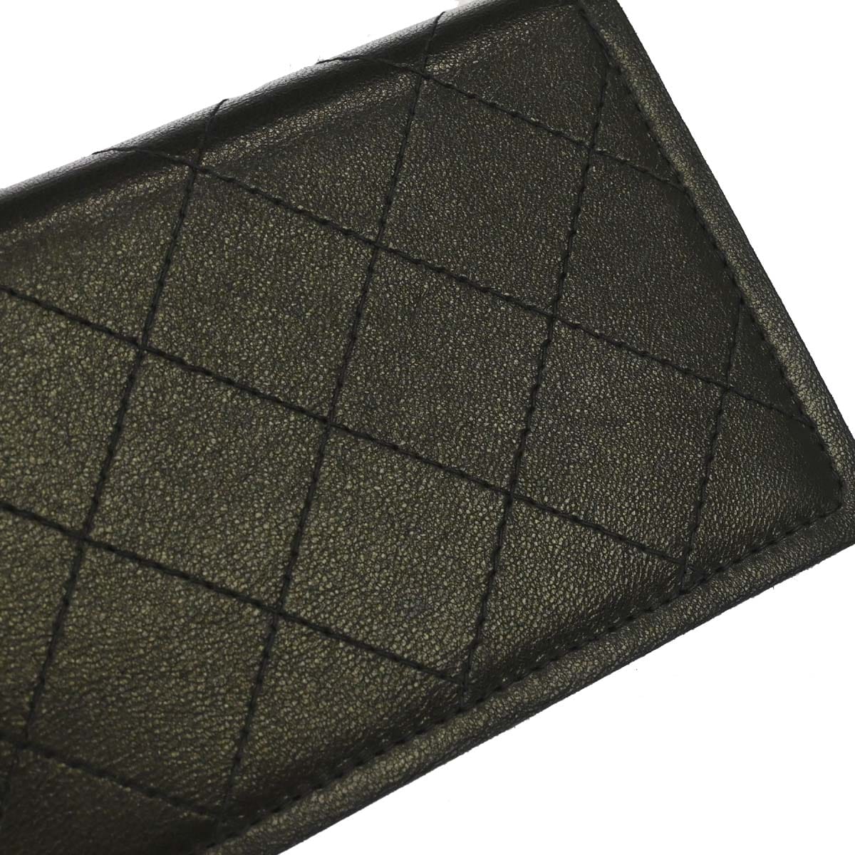 Chanel 1991 - 1994 Black Lambskin Chain Wallet