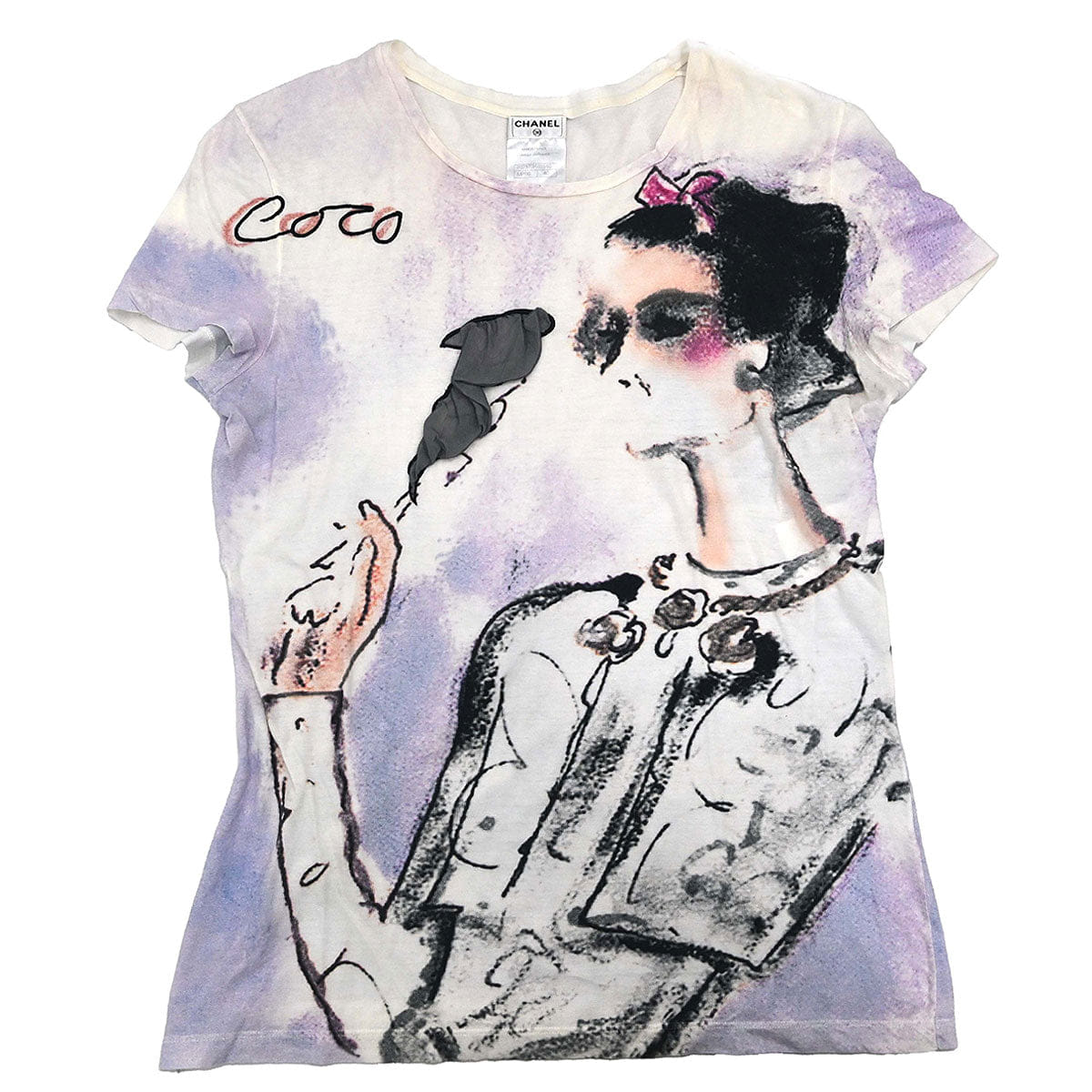 Chanel 2010 T - shirt White #40
