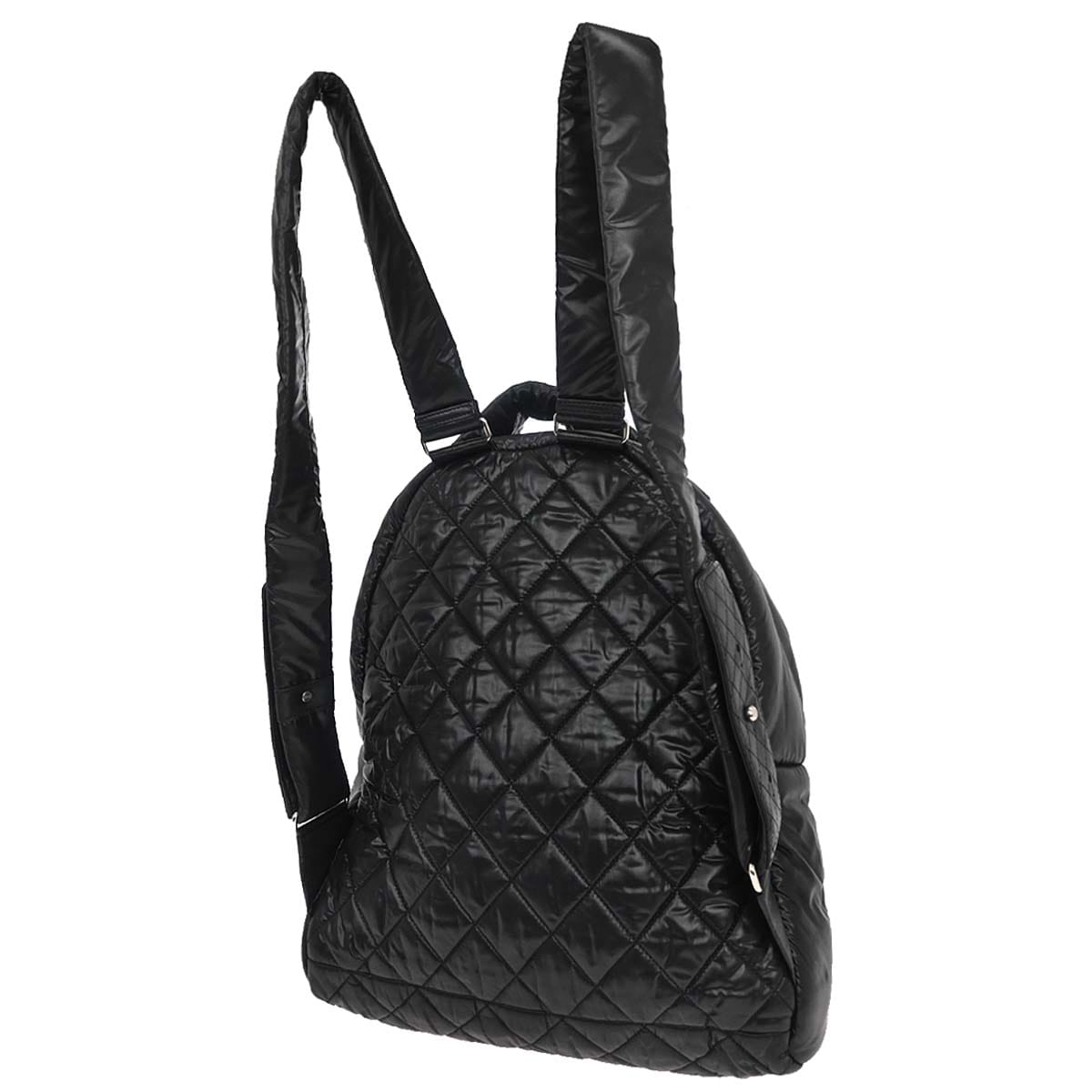 Chanel 2016 - 2017 Black Nylon Coco Cocoon Backpack