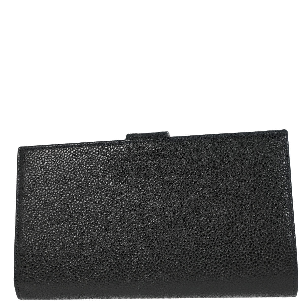 Chanel 2000 - 2002 Black Caviar Long Wallet