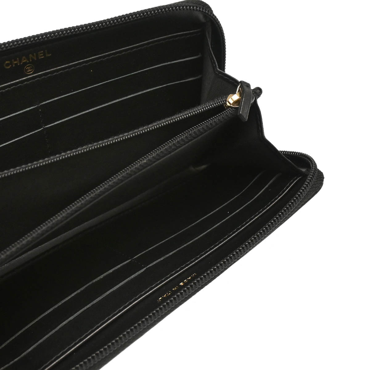 Chanel 2018 - 2019 Black Calfskin Wallet