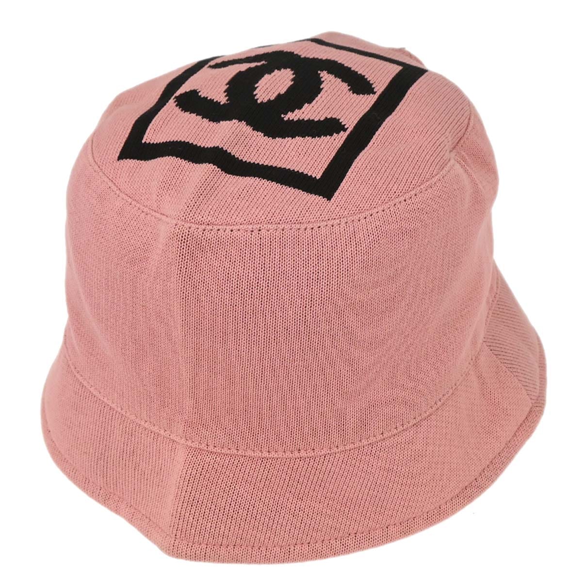 Chanel Sport Line Hat Pink #M Small Good