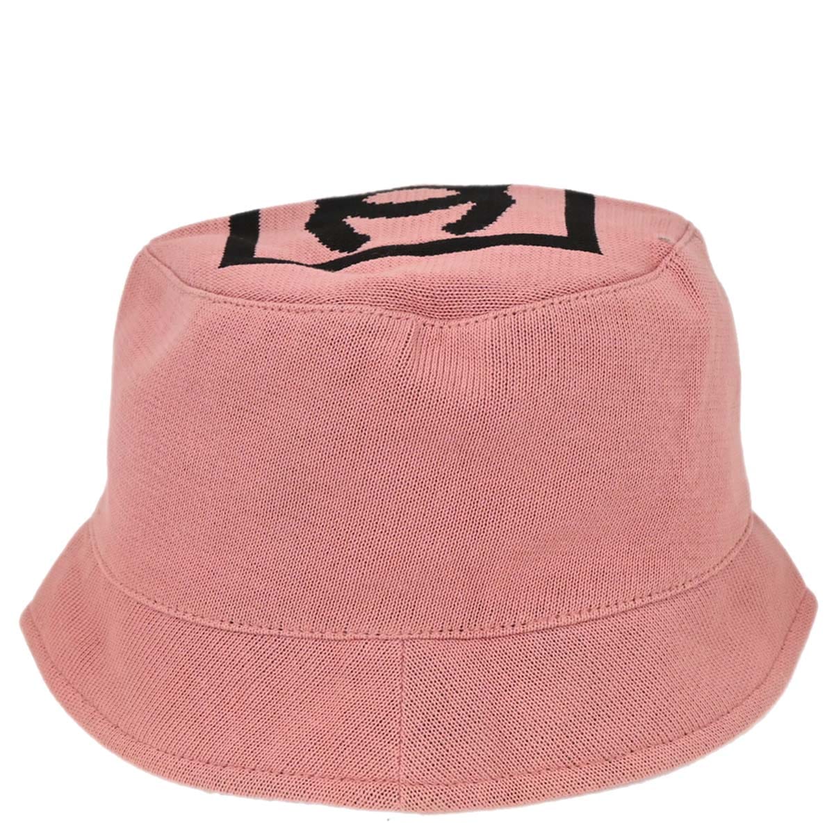 Chanel Sport Line Hat Pink #M Small Good