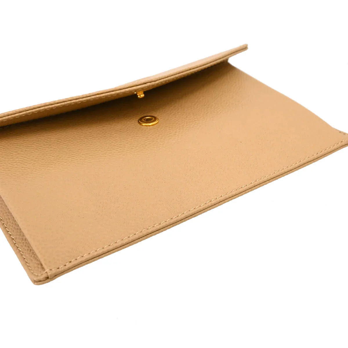 Chanel 2000 - 2002 Beige Caviar Wallet