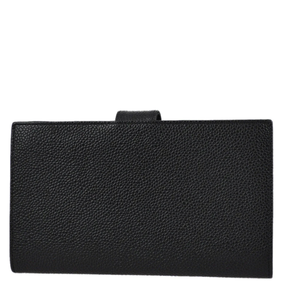 Chanel 2001 - 2003 Black Caviar Timeless Long Wallet