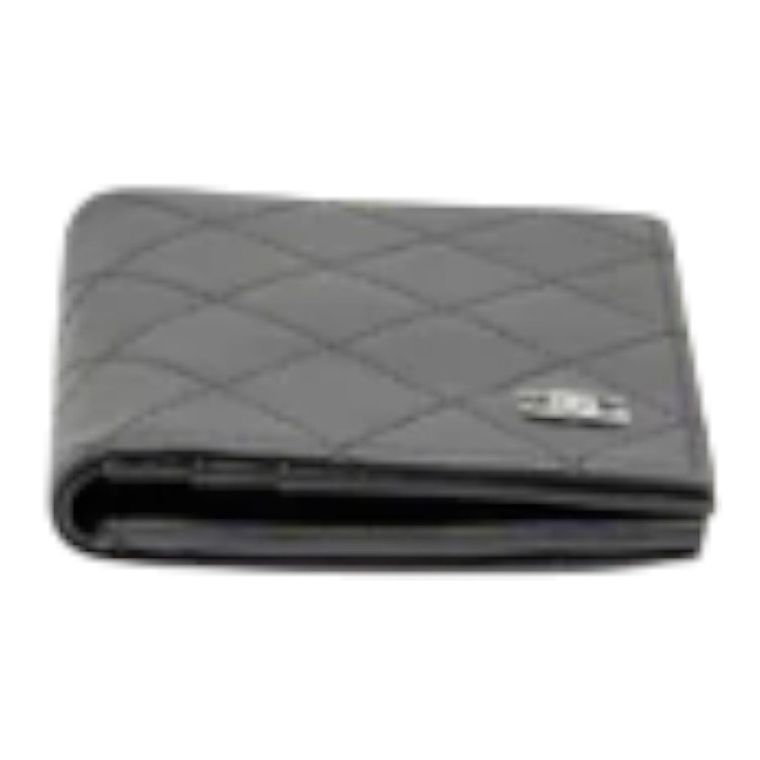 Chanel Quilted CC Card Holder Calfskin Black With Black Hardware (Microchip) - GIFTABLE