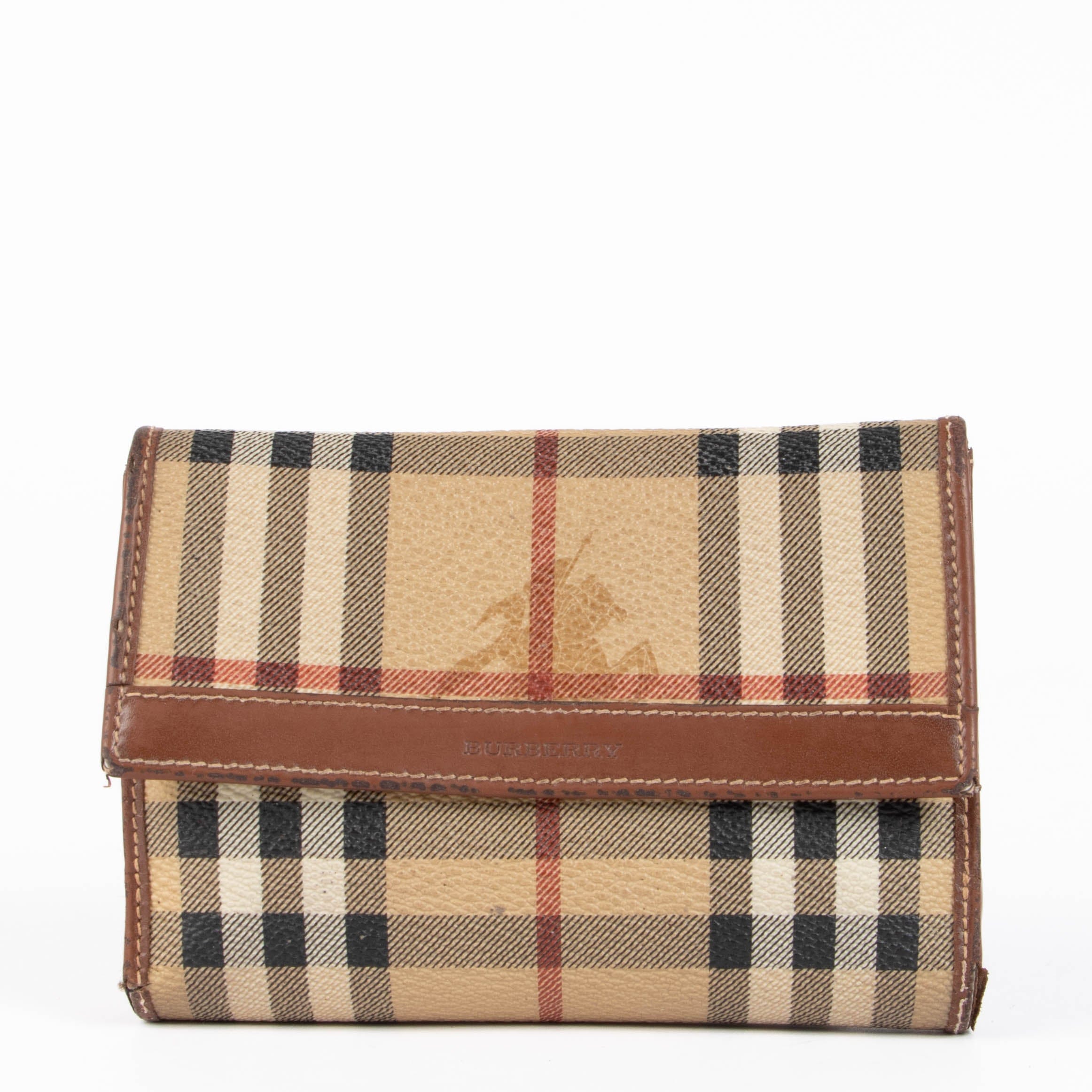 Burberry Haymarket Check Wallet