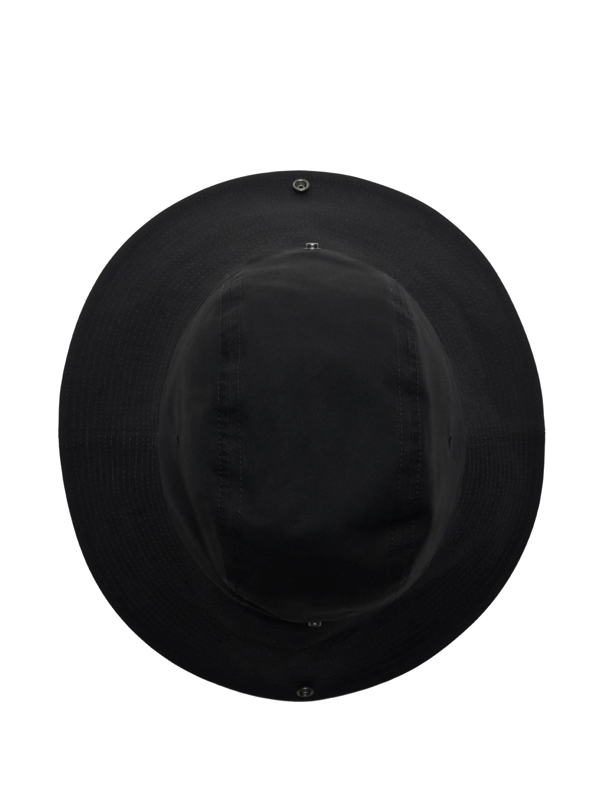 Burberry check brim gabardine hat
